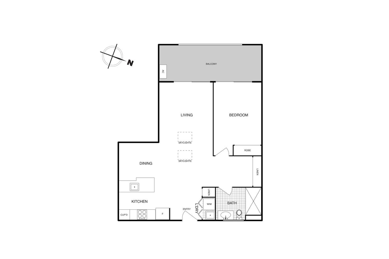 Floorplan of Homely apartment listing, 31/37 Chandler Street, Belconnen ACT 2617