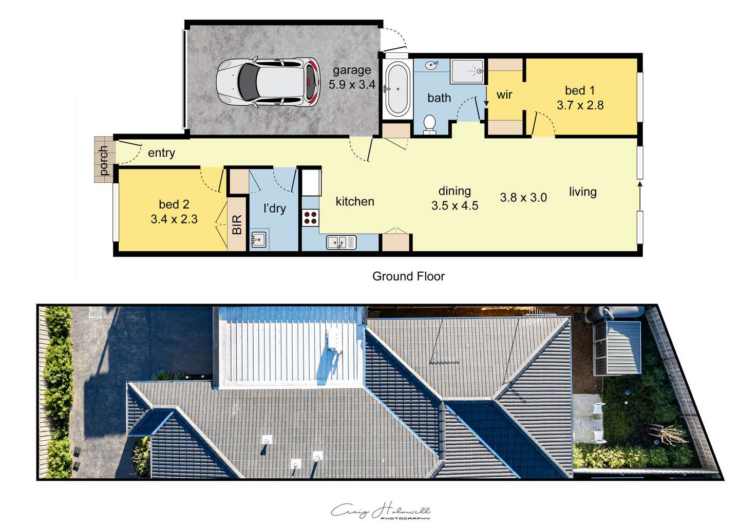 Floorplan of Homely house listing, 3/54 Taylor Street, Cranbourne VIC 3977