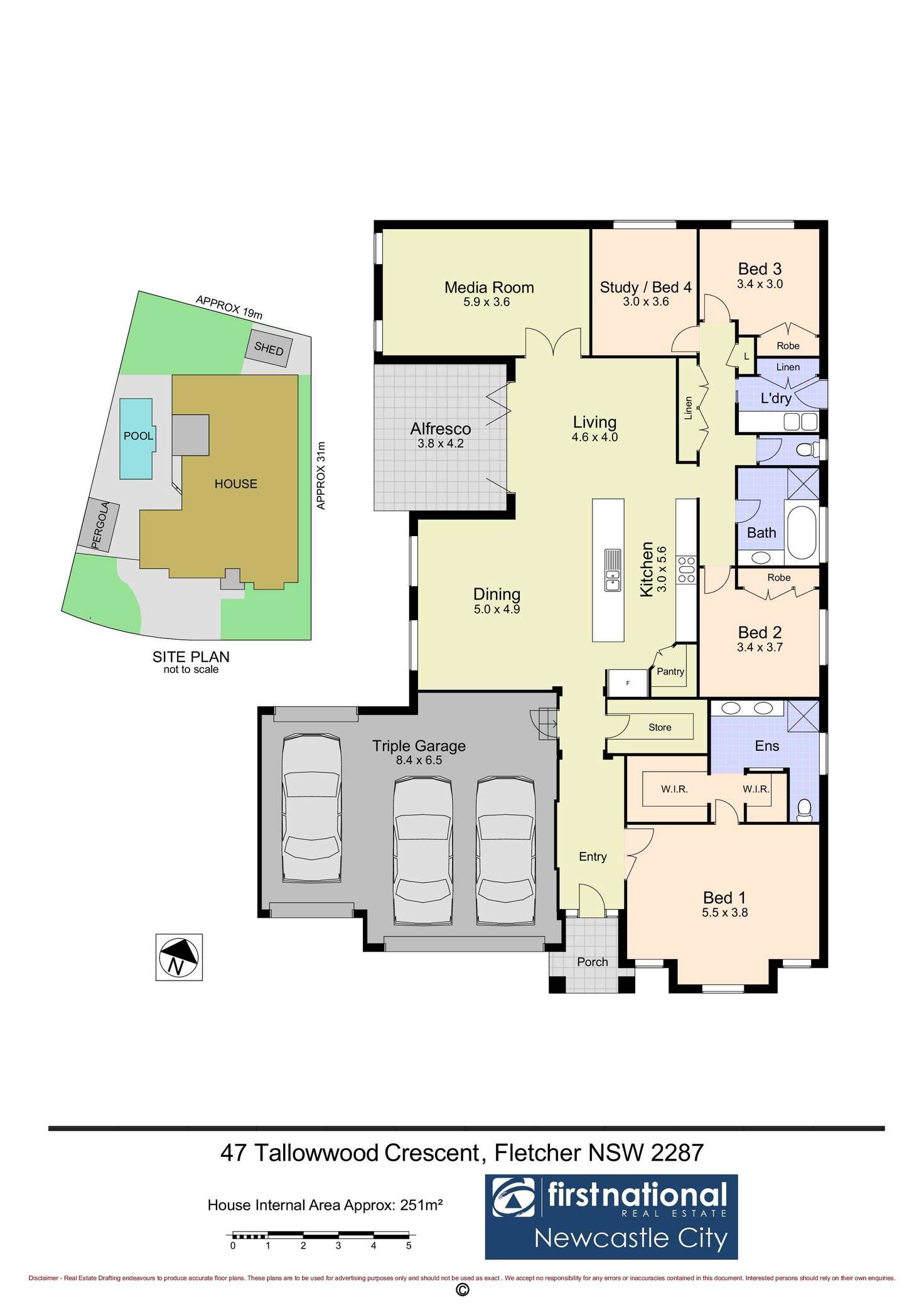Floorplan of Homely house listing, 47 Tallowwood Crescent, Fletcher NSW 2287