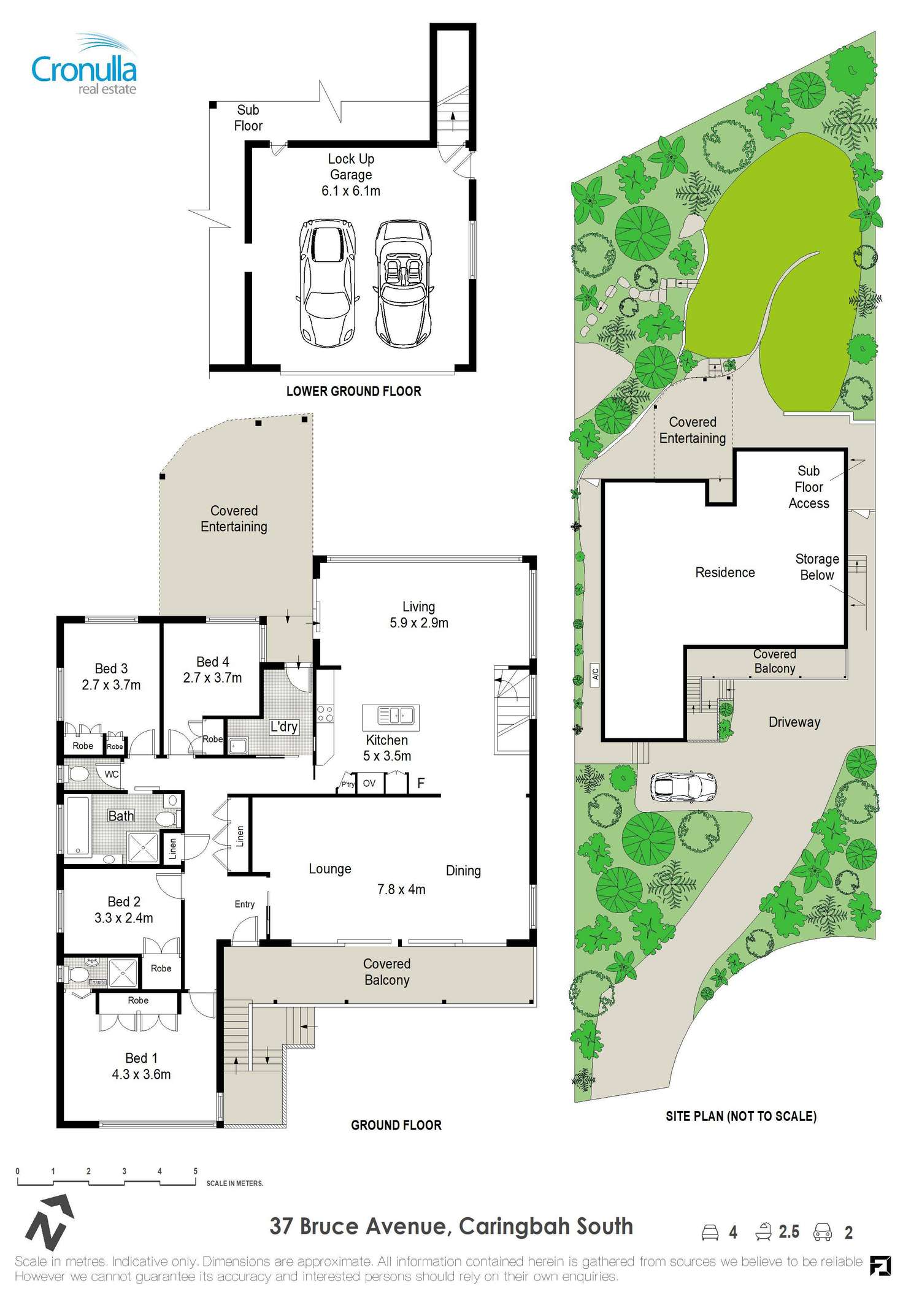 Floorplan of Homely house listing, 37 Bruce Avenue, Caringbah South NSW 2229
