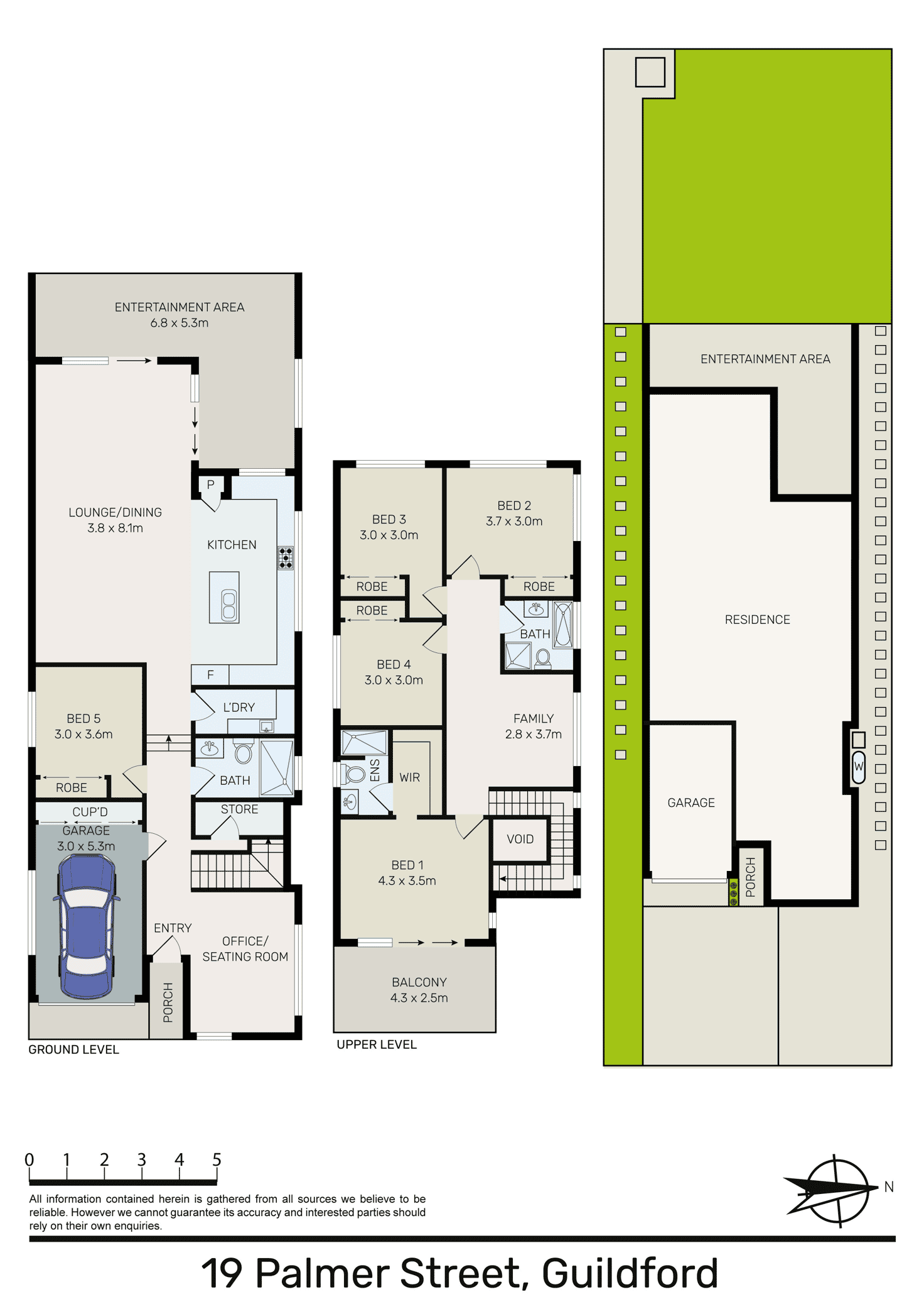 Floorplan of Homely house listing, 19b Palmer Street, Guildford NSW 2161