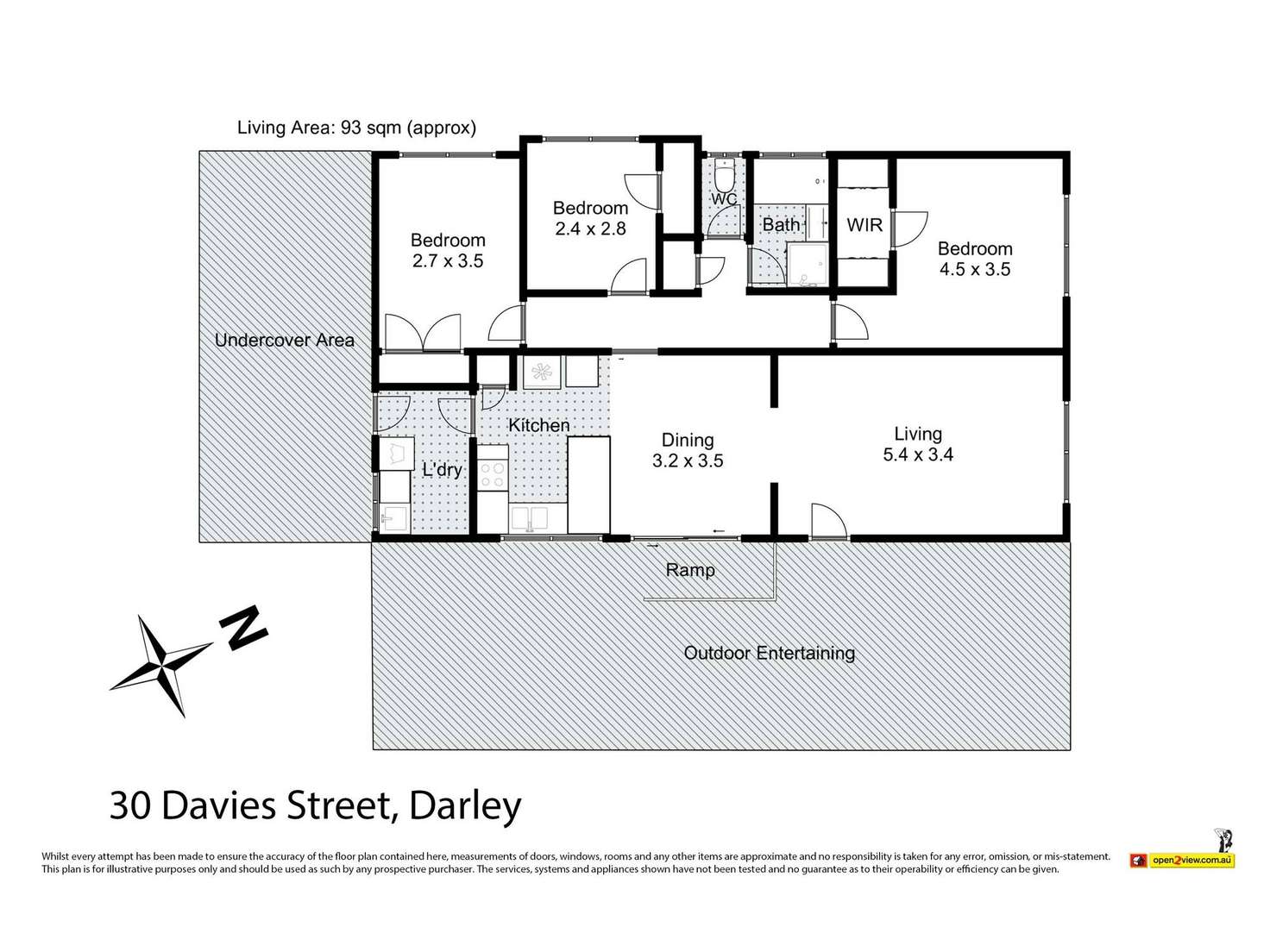 Floorplan of Homely house listing, 30 Davies Street, Darley VIC 3340