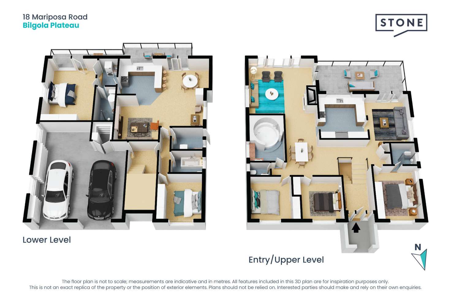 Floorplan of Homely house listing, 18 Mariposa Road, Bilgola Plateau NSW 2107