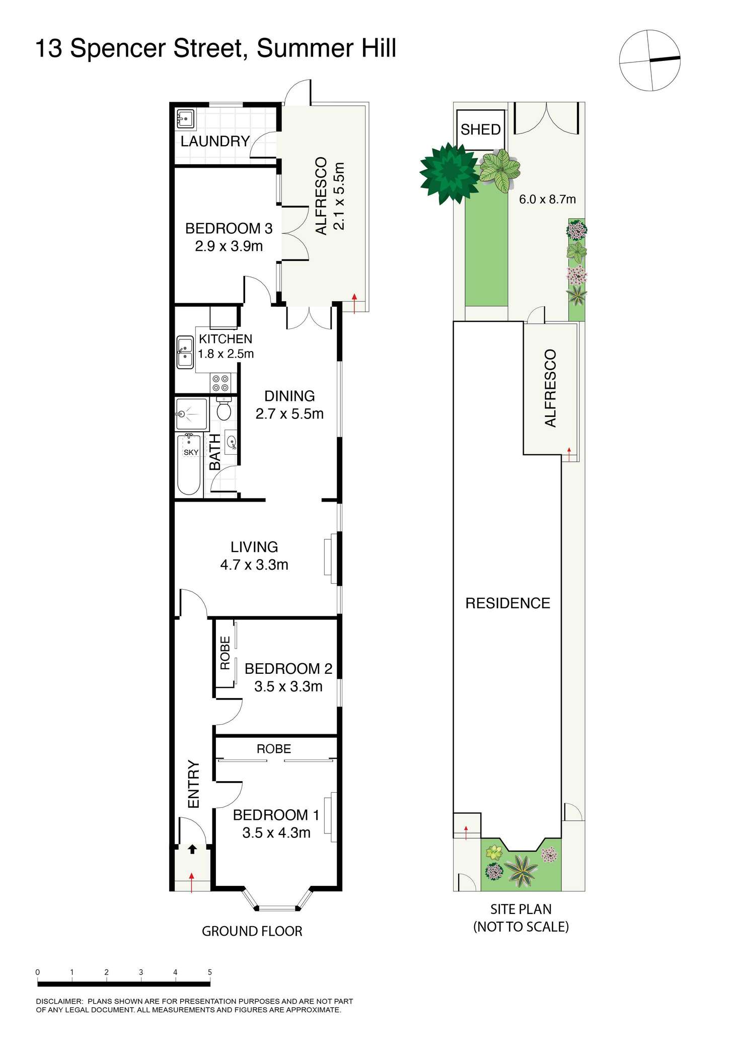 Floorplan of Homely house listing, 13 Spencer Street, Summer Hill NSW 2130