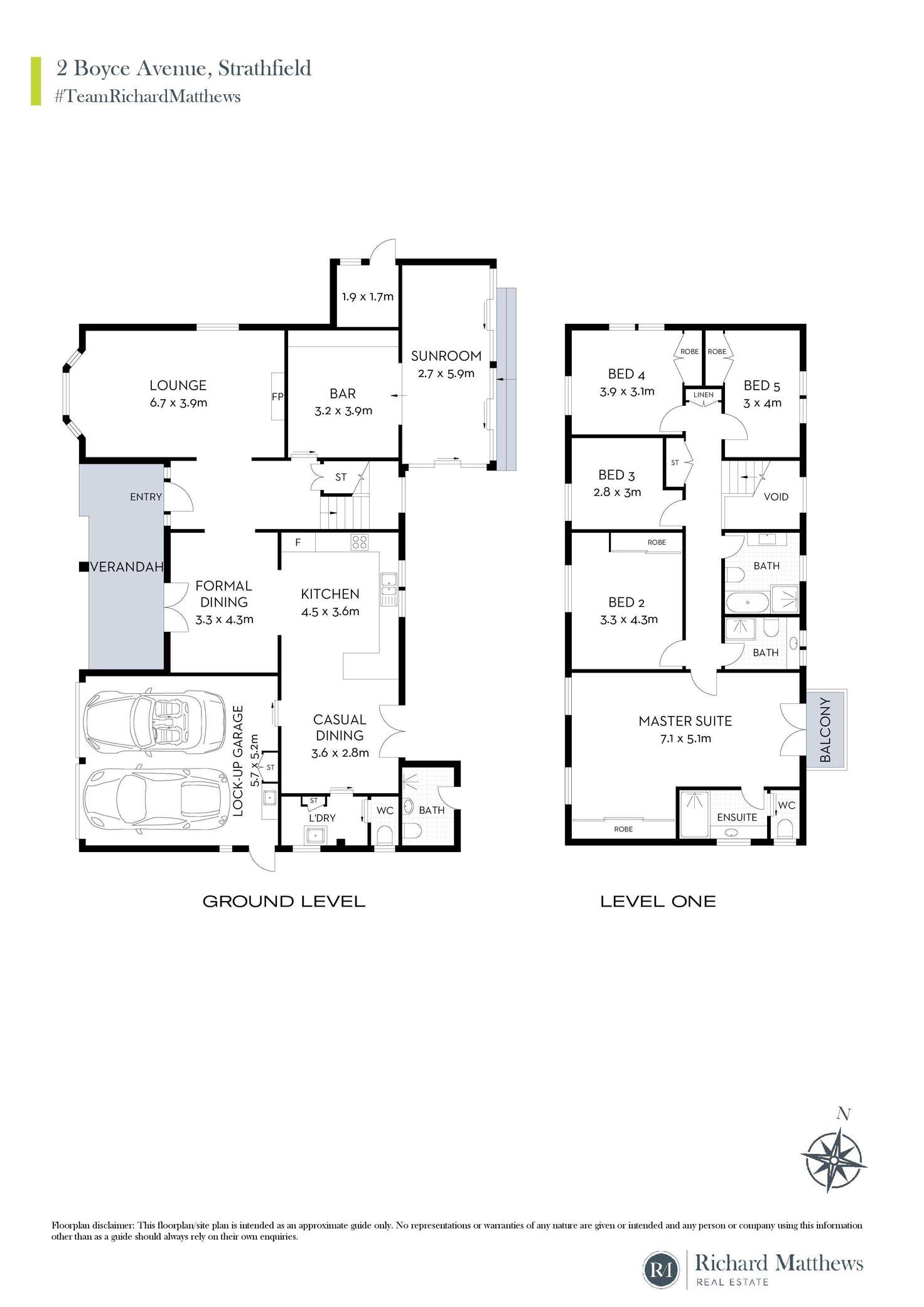 Floorplan of Homely house listing, 2 Boyce Avenue, Strathfield NSW 2135