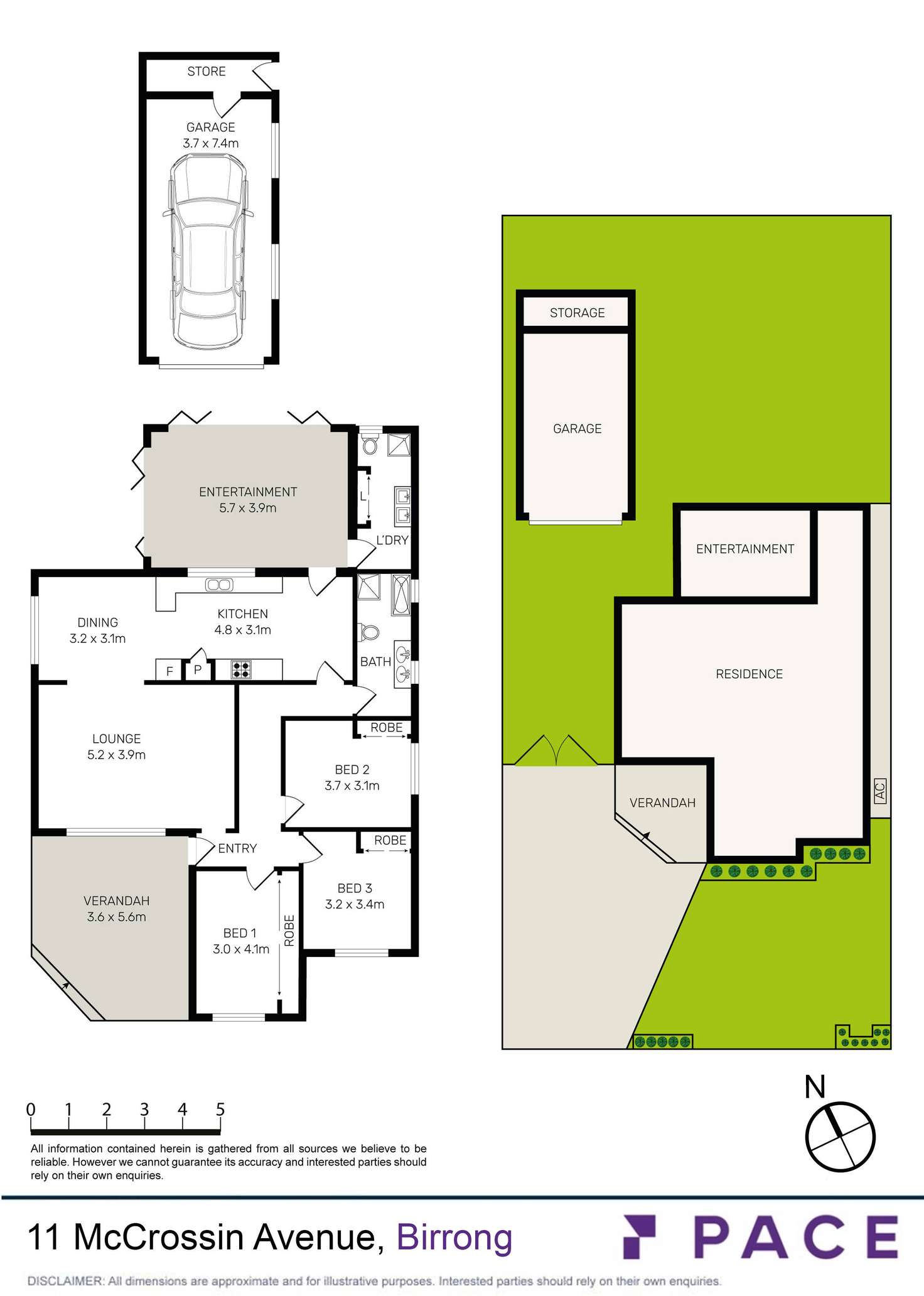 Floorplan of Homely house listing, 11 Mccrossin Avenue, Birrong NSW 2143
