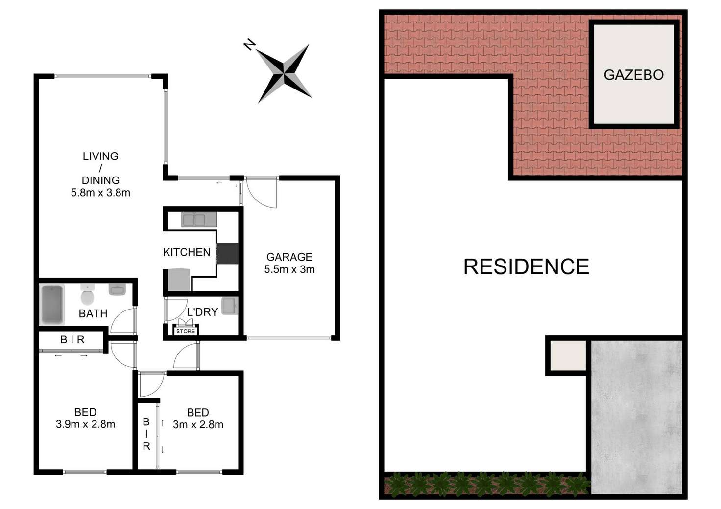 Floorplan of Homely villa listing, 4/113 Toongabbie Road, Toongabbie NSW 2146
