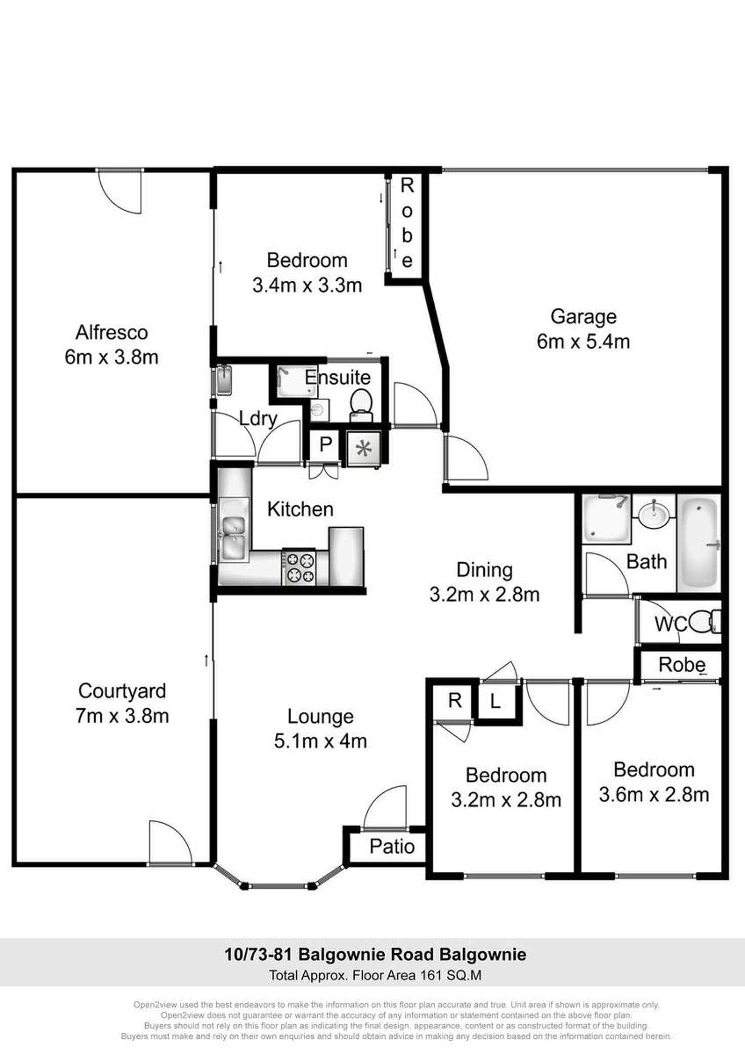 Floorplan of Homely villa listing, 10/73-81 Balgownie Road, Balgownie NSW 2519