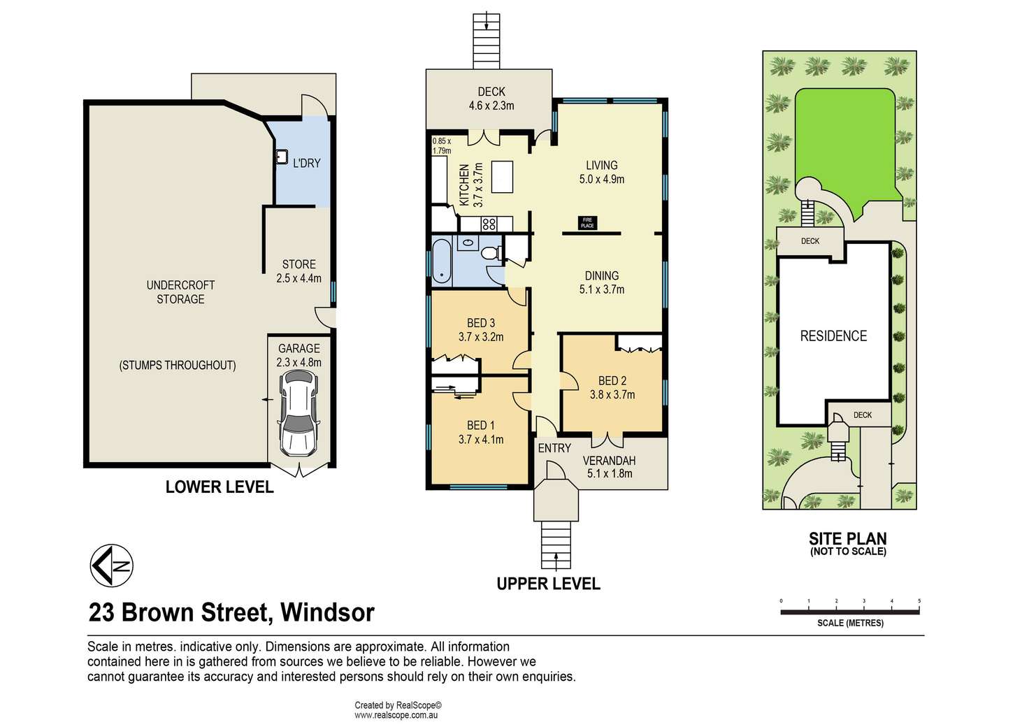 Floorplan of Homely house listing, 23 Brown Street, Windsor QLD 4030