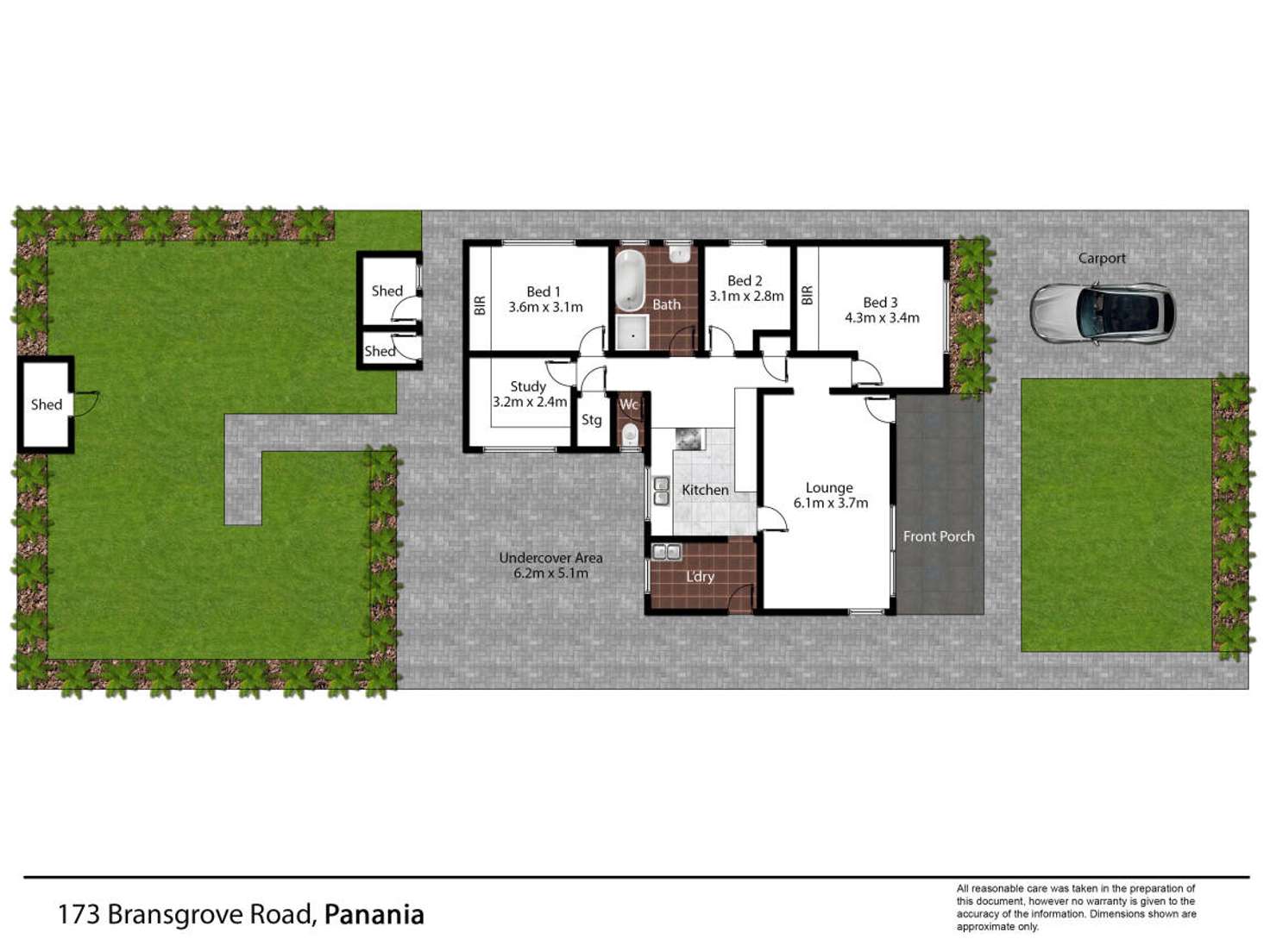 Floorplan of Homely house listing, 173 Bransgrove Road, Panania NSW 2213