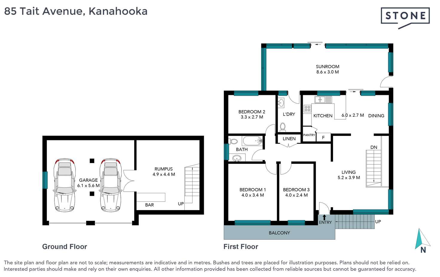 Floorplan of Homely house listing, 85 Tait Avenue, Kanahooka NSW 2530