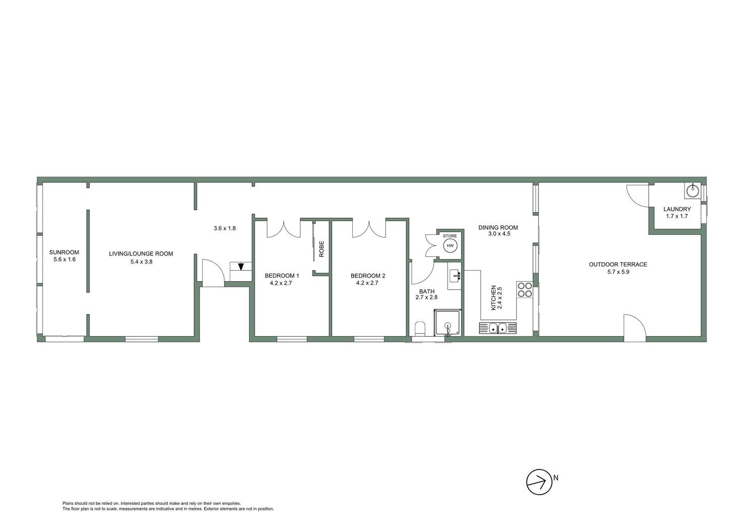 Floorplan of Homely apartment listing, 3/75-77 Dolphin Street, Coogee NSW 2034