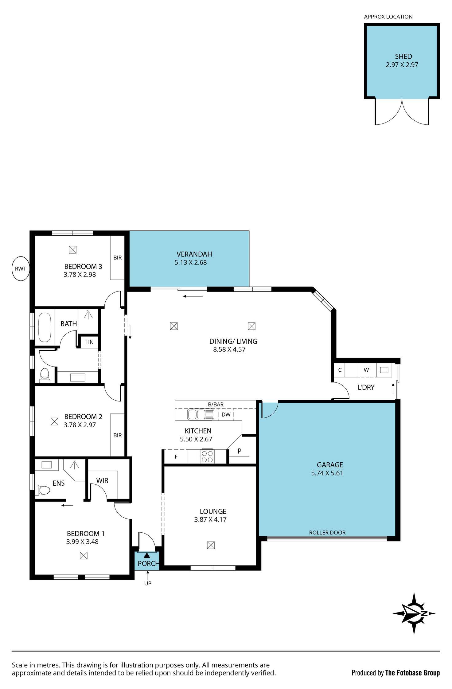 Floorplan of Homely house listing, 133 Hillier Road, Reynella SA 5161