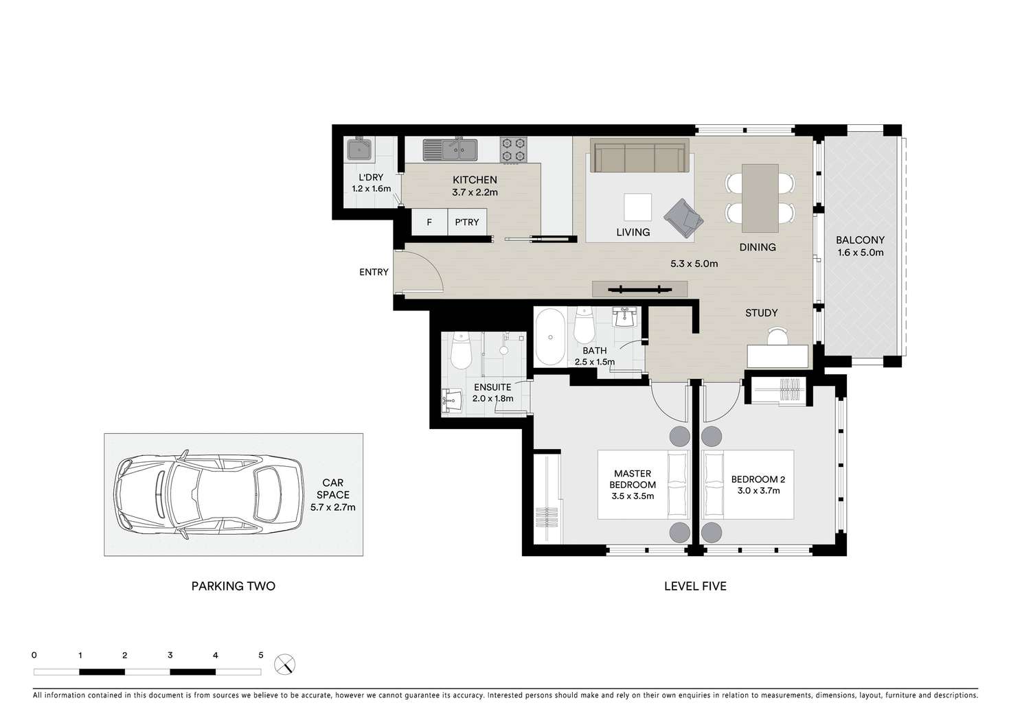 Floorplan of Homely unit listing, 504/1 Boomerang Place, Woolloomooloo NSW 2011