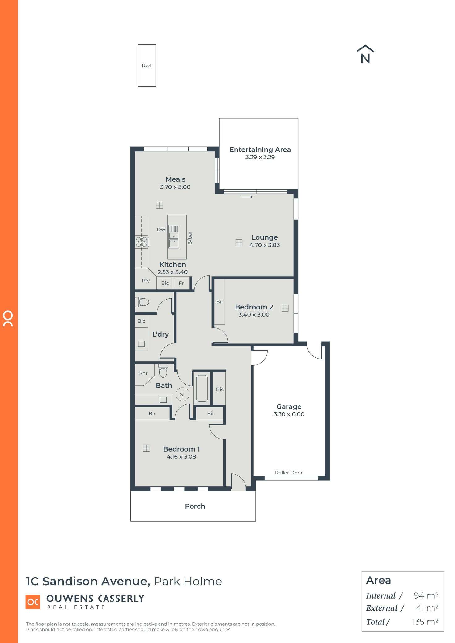 Floorplan of Homely house listing, LOT 1-3, 1-3 Sandison Avenue, Park Holme SA 5043