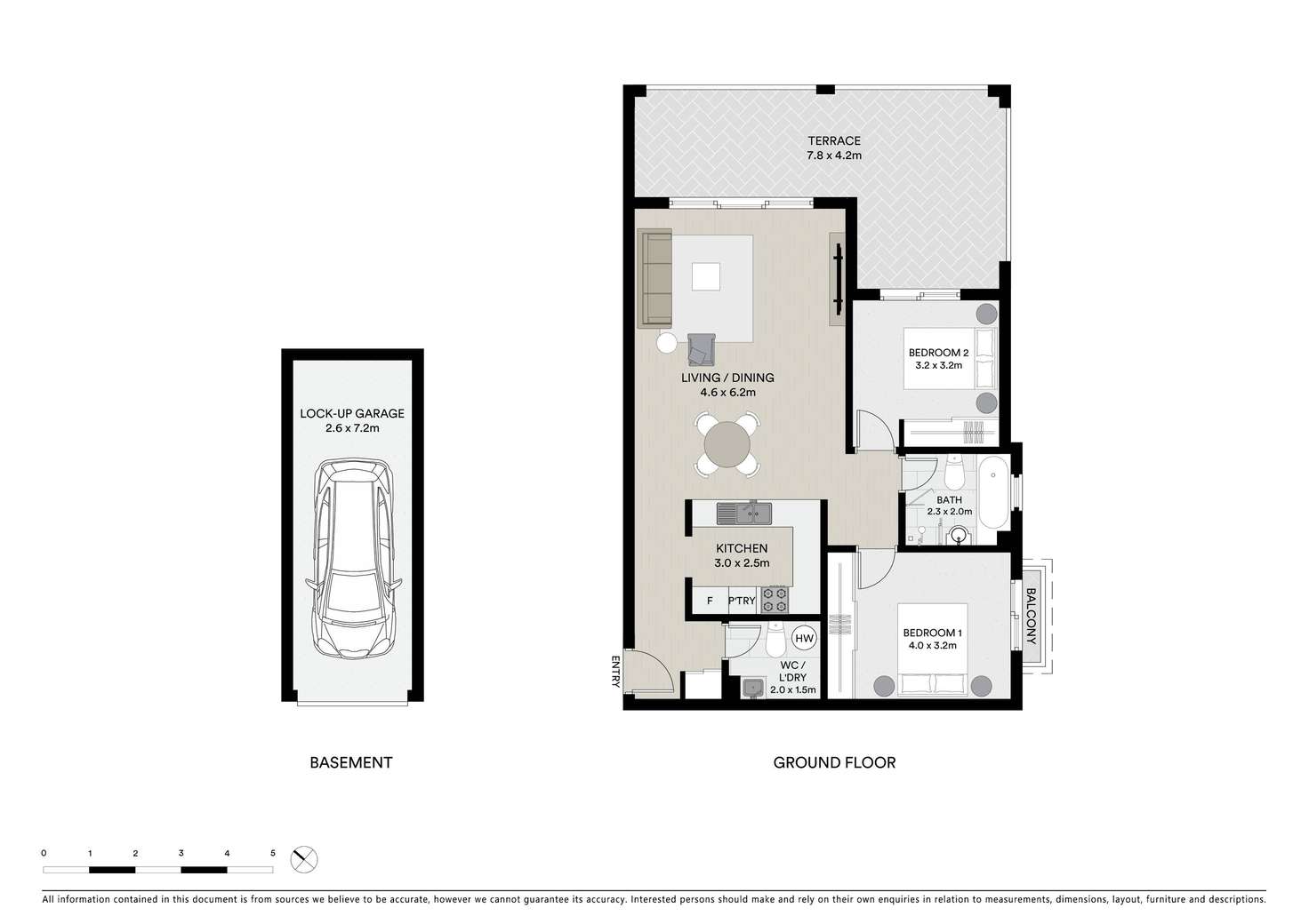 Floorplan of Homely unit listing, 3/2 Shaftesbury Street, Carlton NSW 2218