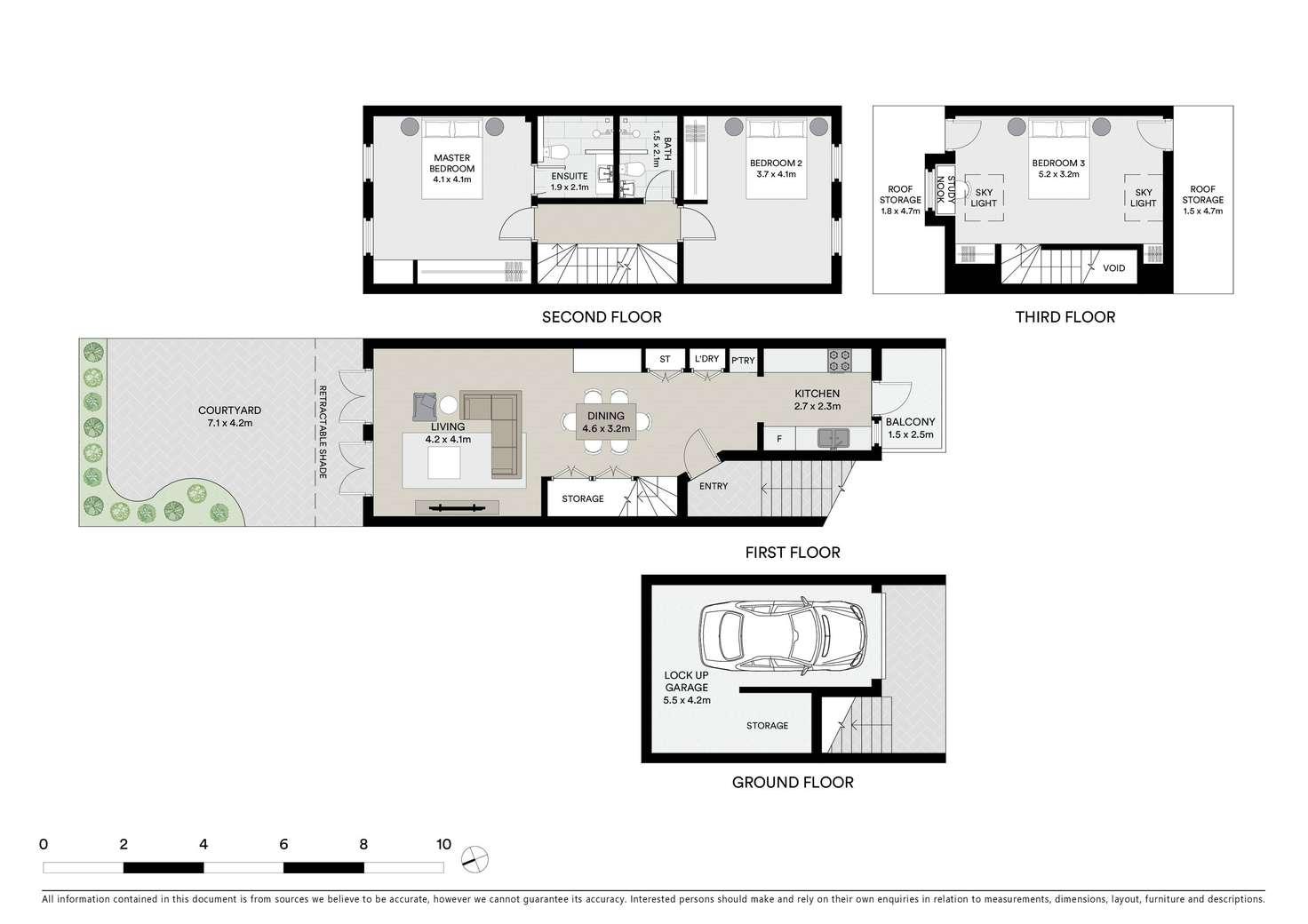 Floorplan of Homely townhouse listing, 3/3 Bank Lane, Mcmahons Point NSW 2060