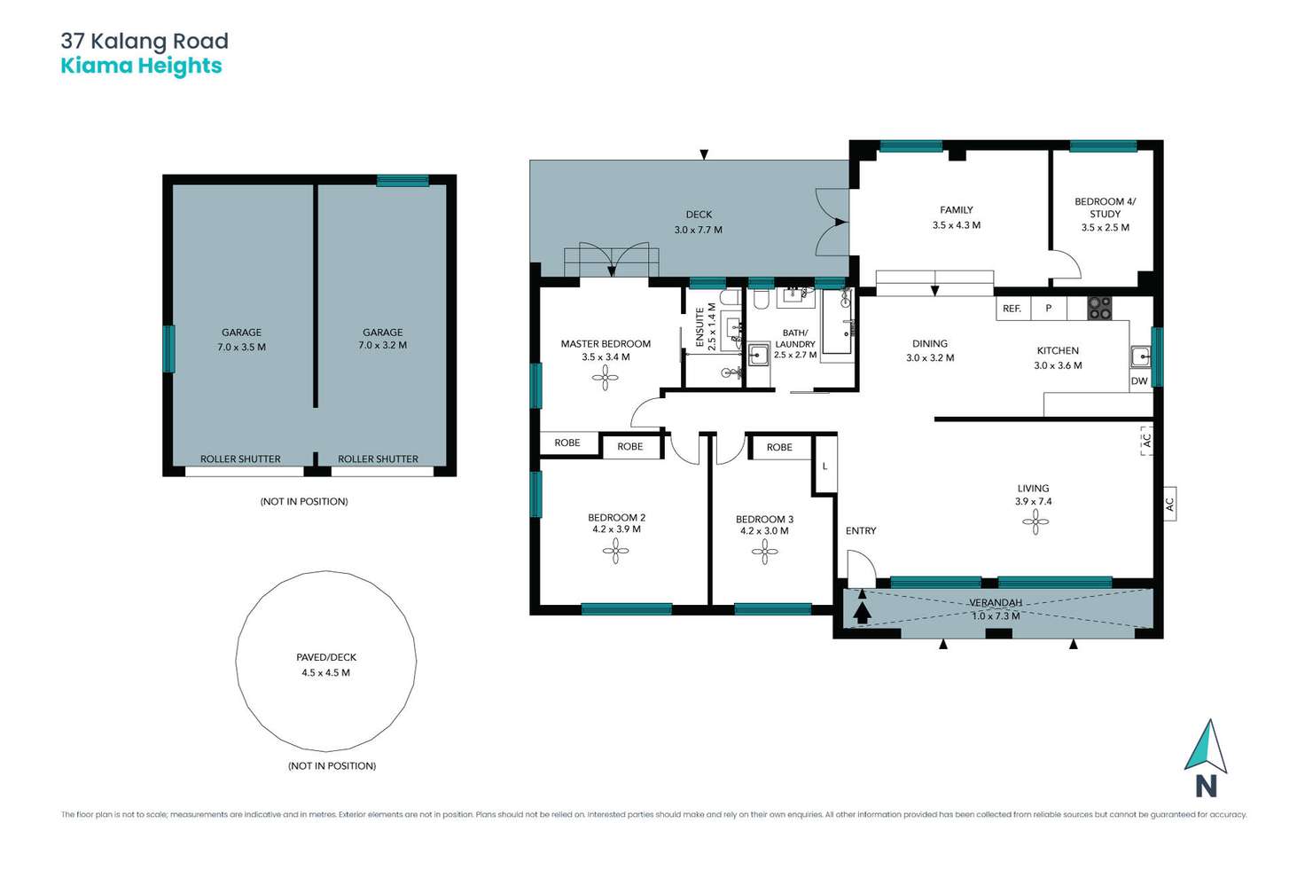 Floorplan of Homely house listing, 37 Kalang Road, Kiama Heights NSW 2533