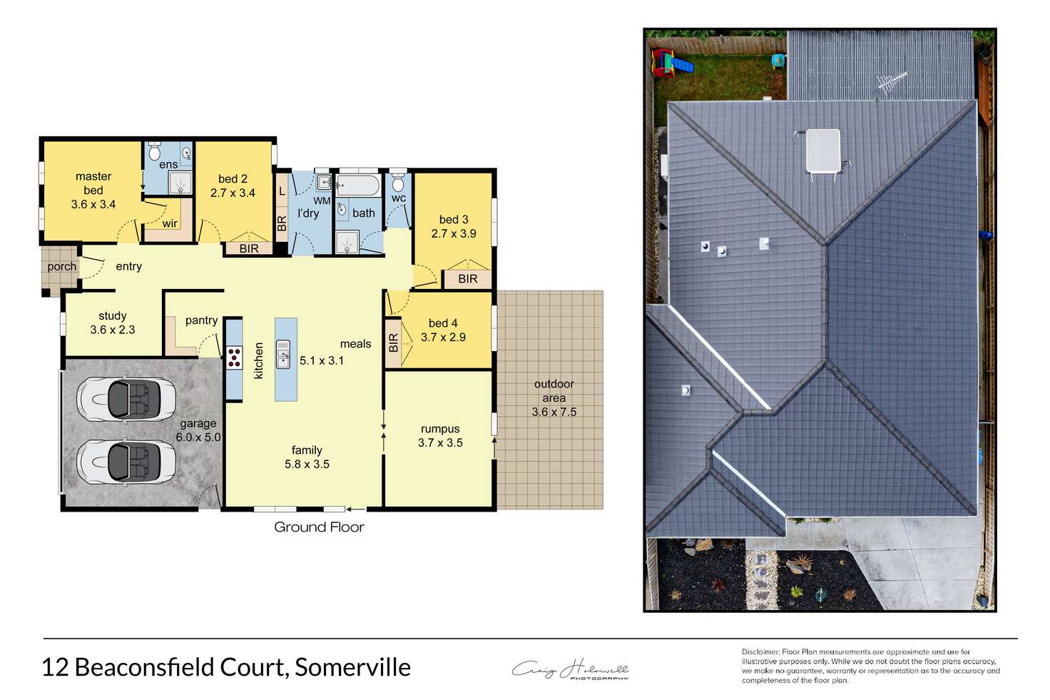 Floorplan of Homely house listing, 12 Beaconsfield Court, Somerville VIC 3912