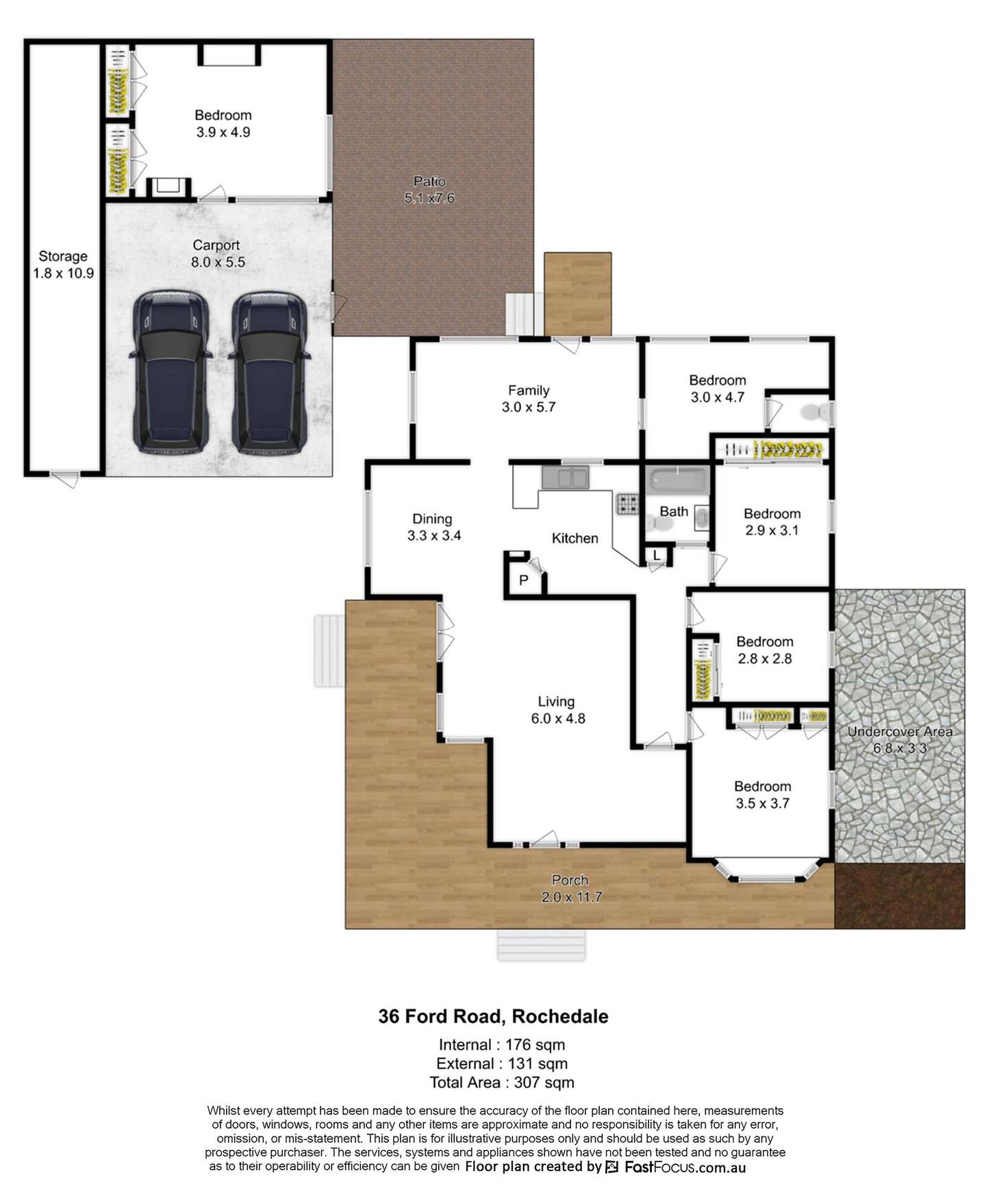 Floorplan of Homely house listing, 36 Ford Road, Rochedale QLD 4123