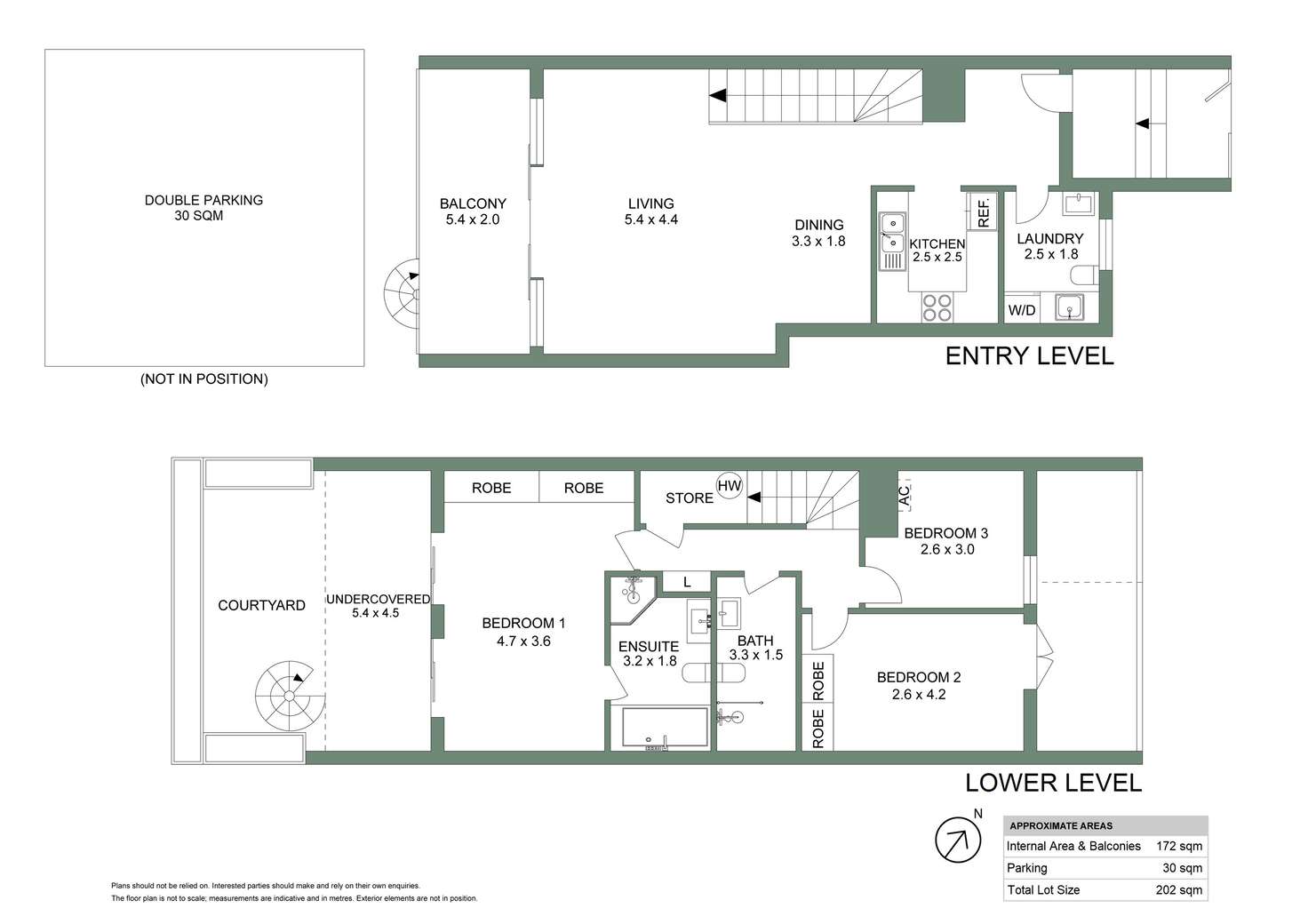 Floorplan of Homely townhouse listing, 39/8 Water Street, Birchgrove NSW 2041