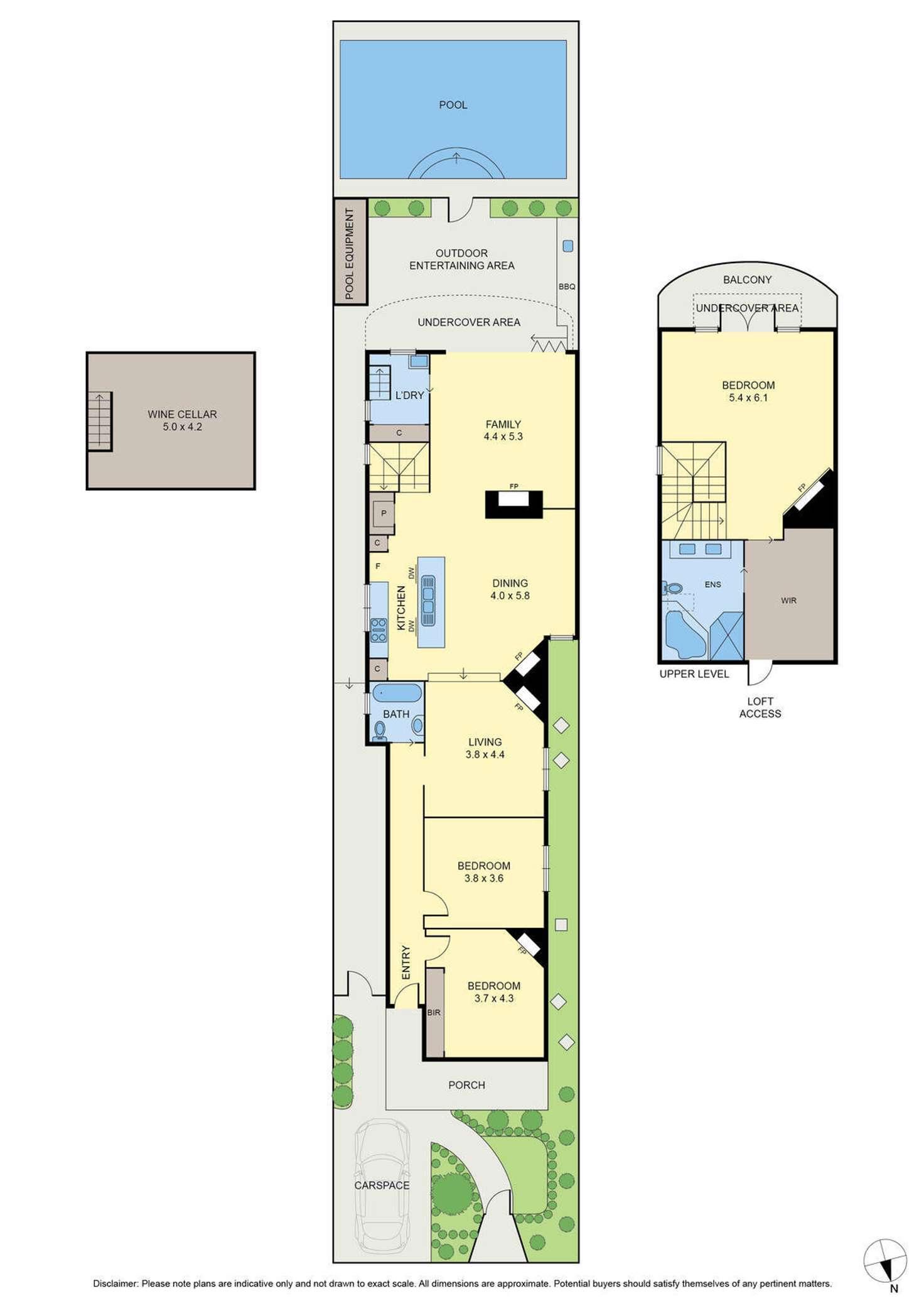 Floorplan of Homely house listing, 18 Levien Street, Essendon VIC 3040