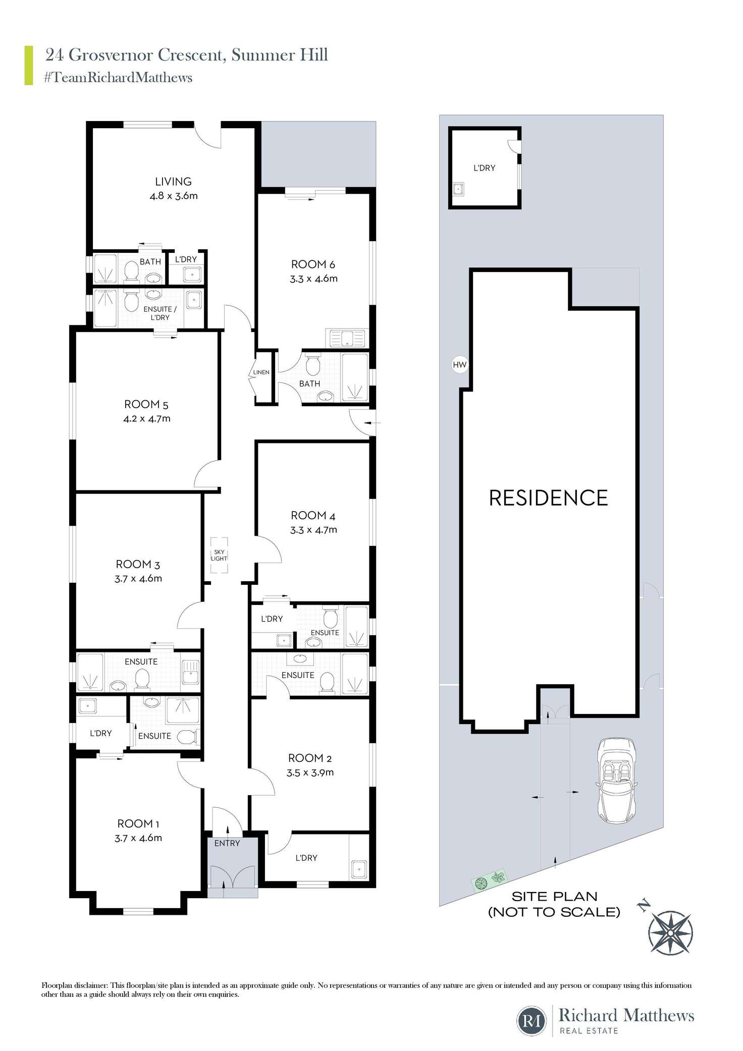 Floorplan of Homely house listing, 24 Grosvenor Crescent, Summer Hill NSW 2130