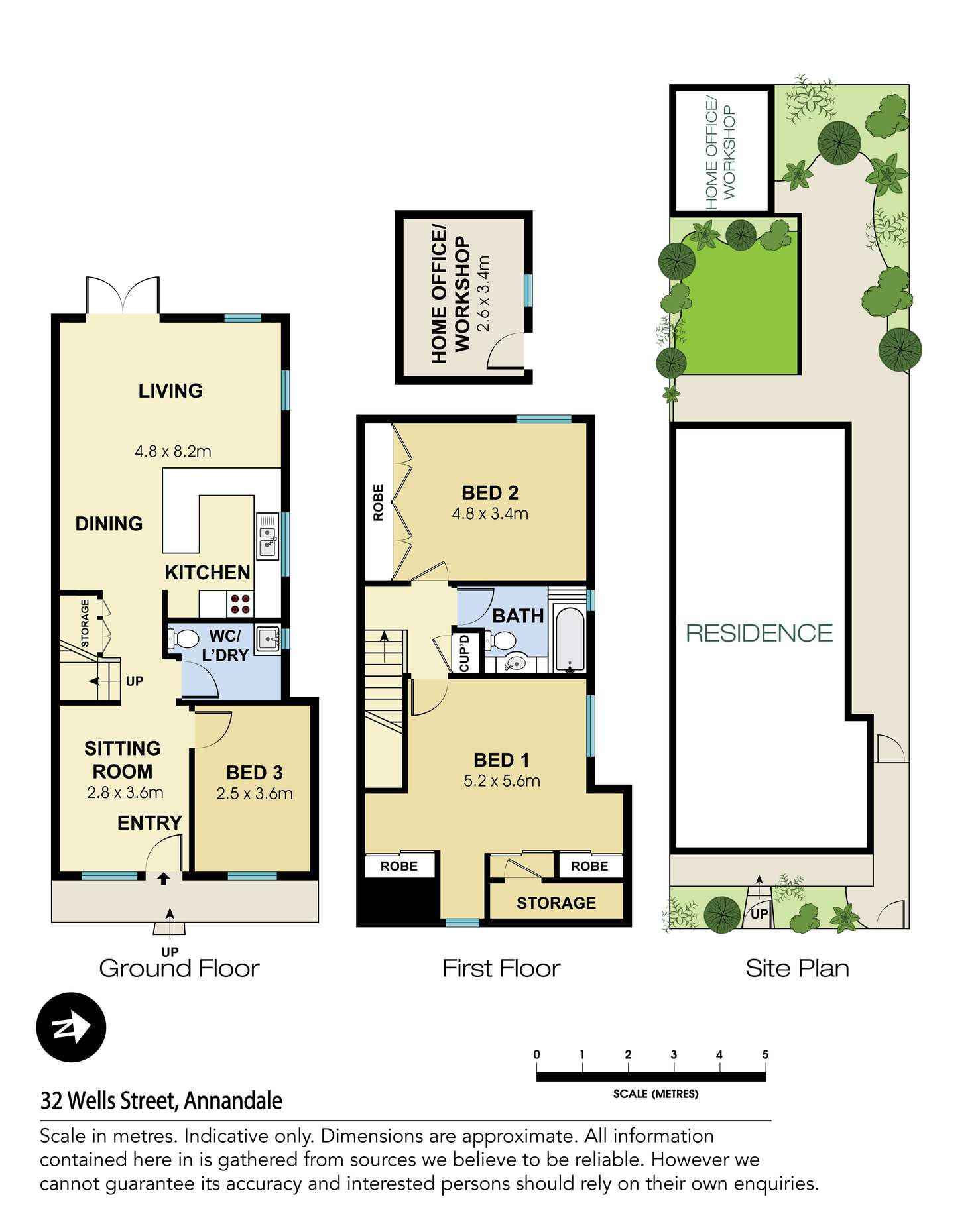 Floorplan of Homely house listing, 32 Wells Street, Annandale NSW 2038