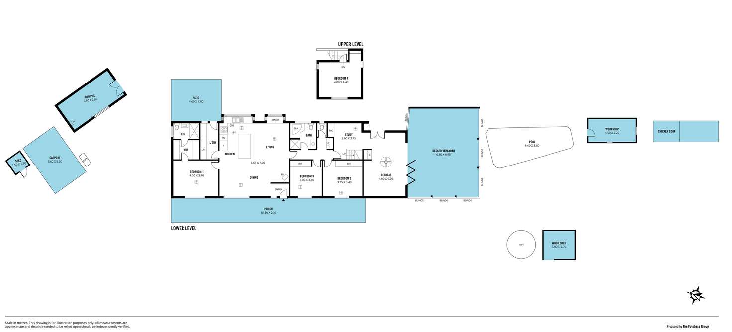 Floorplan of Homely house listing, 8 Sittella Crescent, Coromandel Valley SA 5051