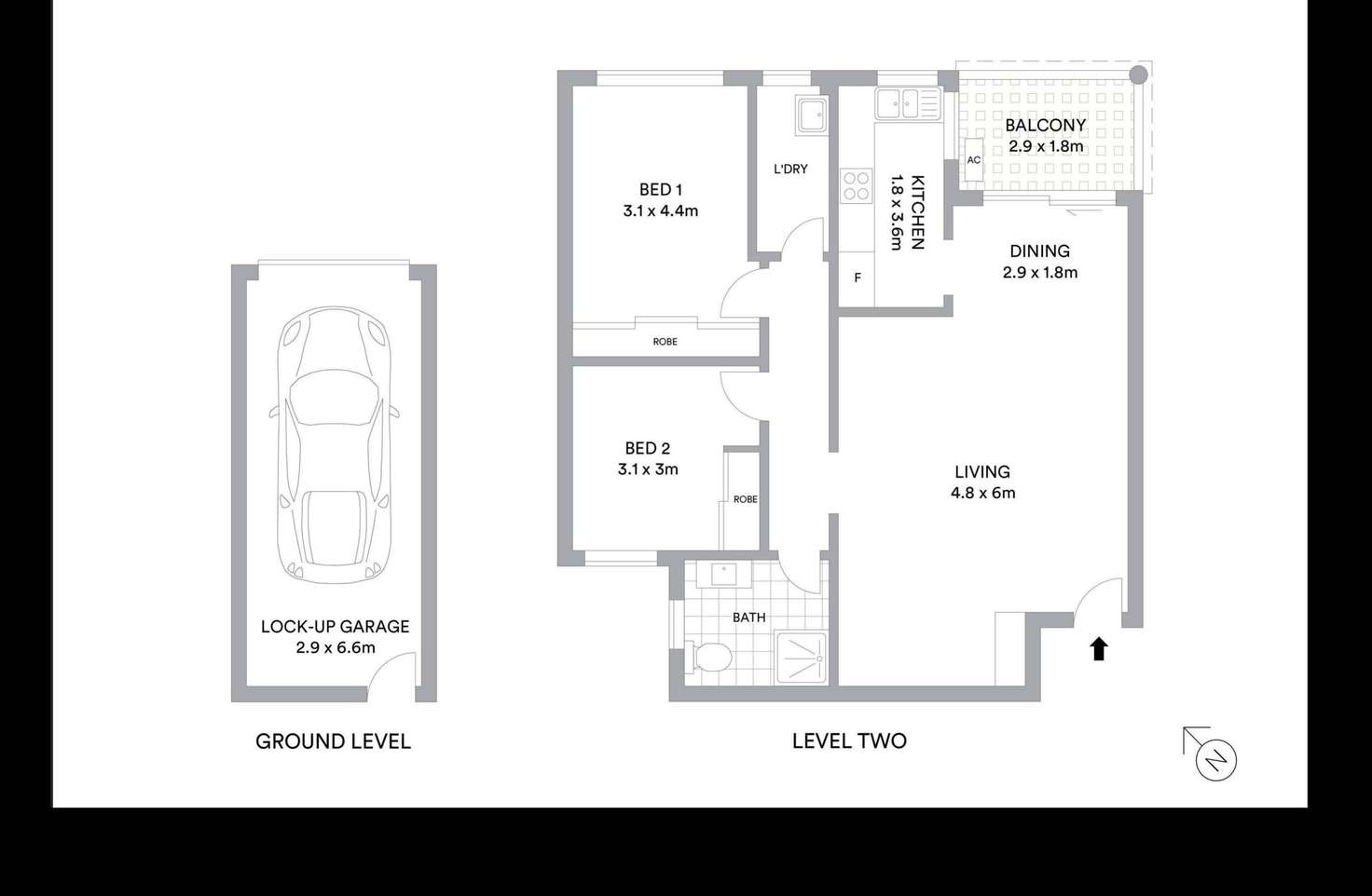 Floorplan of Homely apartment listing, 7/44 Monomeeth Street, Bexley NSW 2207