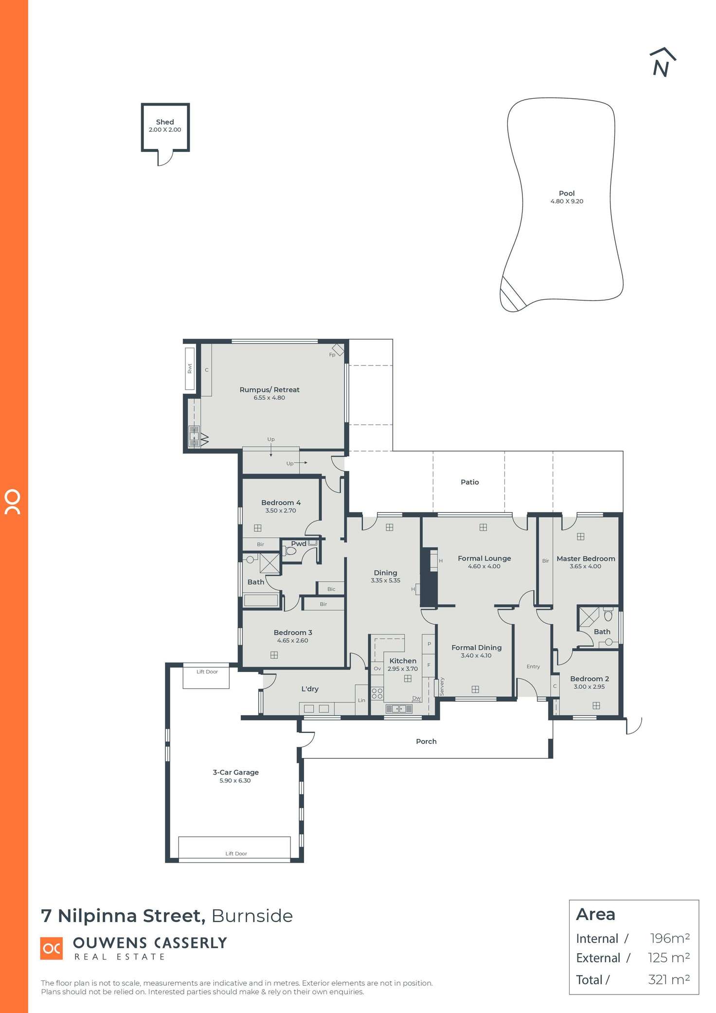 Floorplan of Homely house listing, 7 Nilpinna Street, Burnside SA 5066