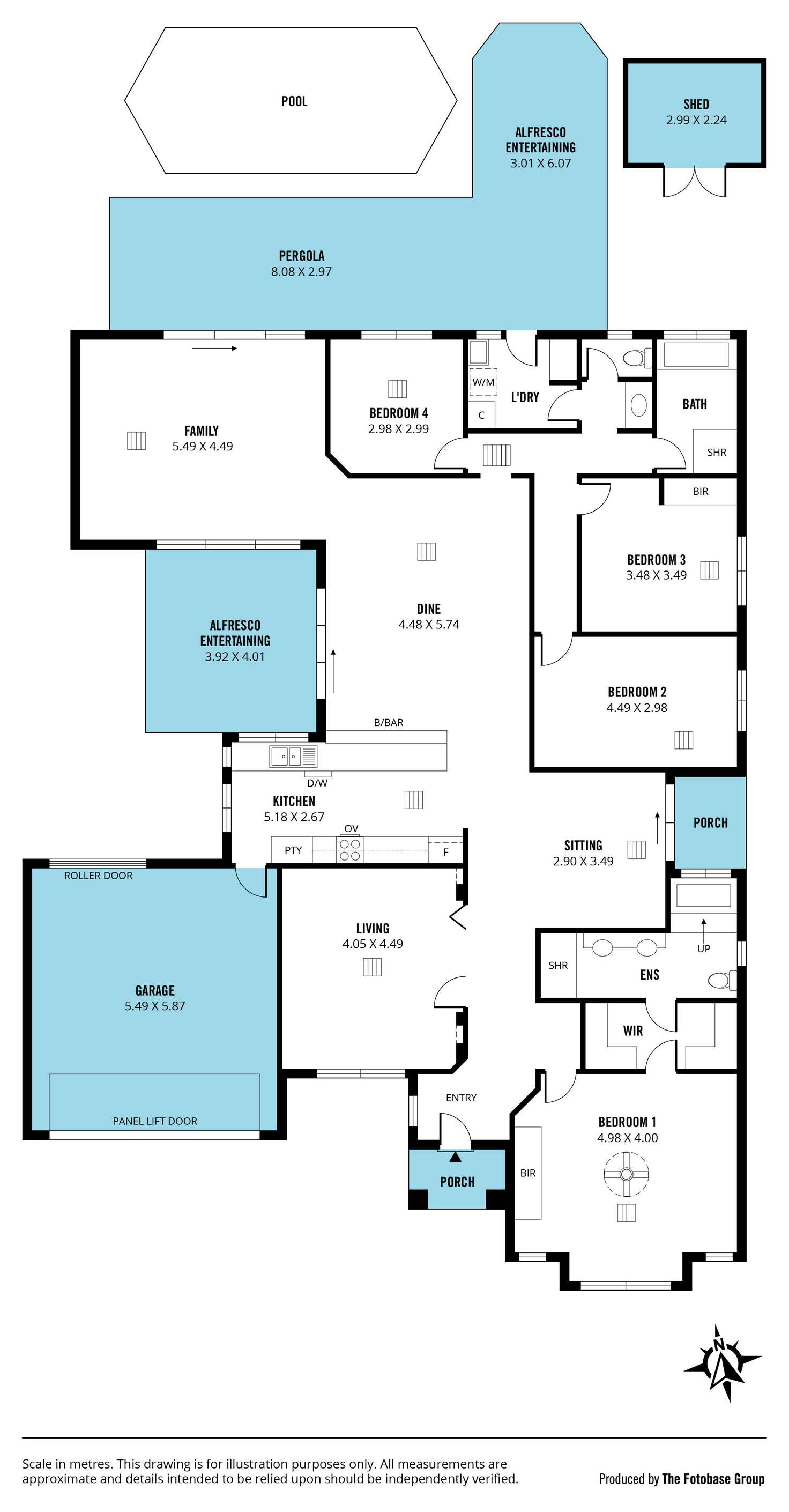 Floorplan of Homely house listing, 155 Windebanks Road, Aberfoyle Park SA 5159