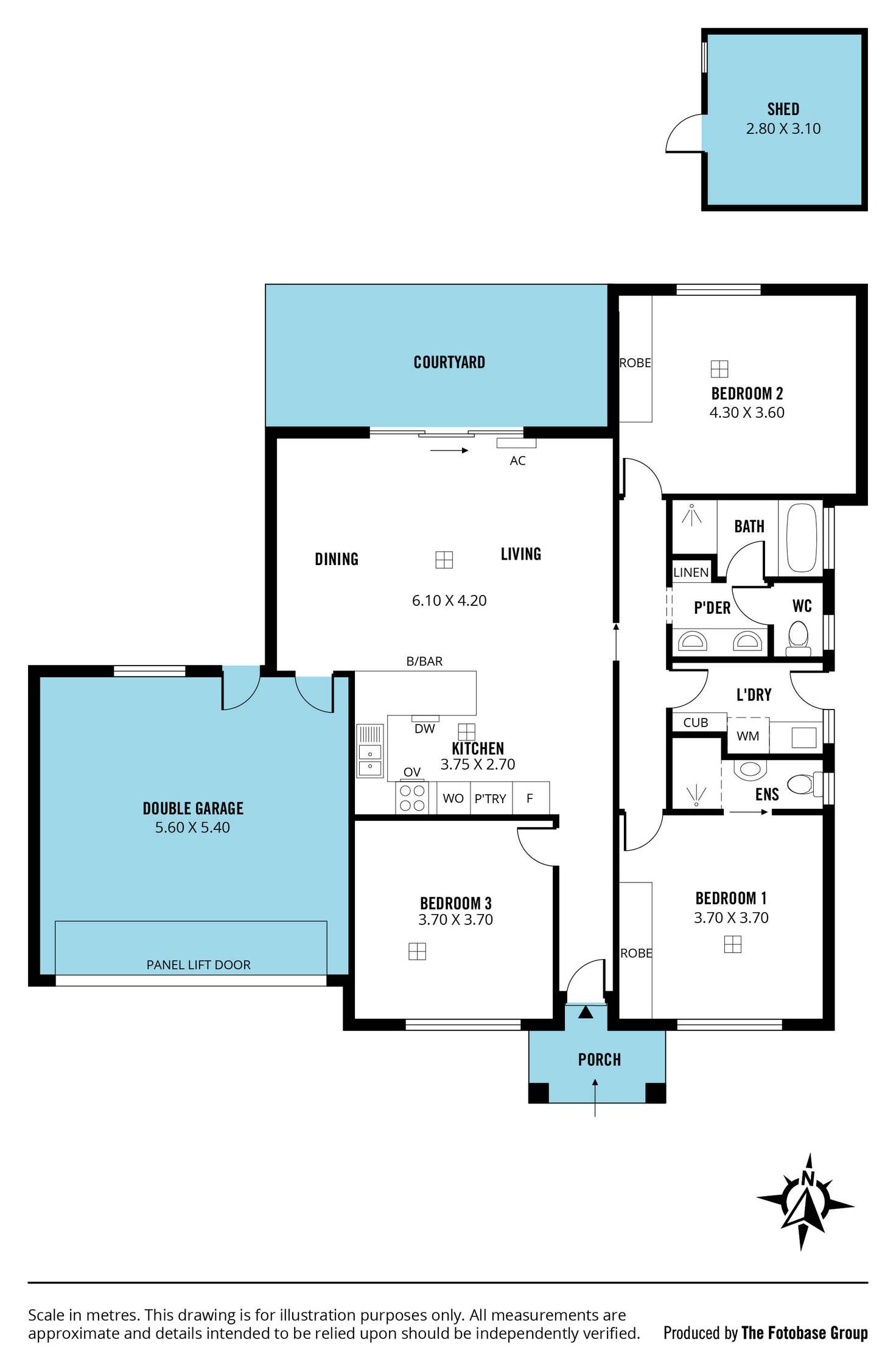 Floorplan of Homely house listing, 13 Scott Avenue, Clovelly Park SA 5042