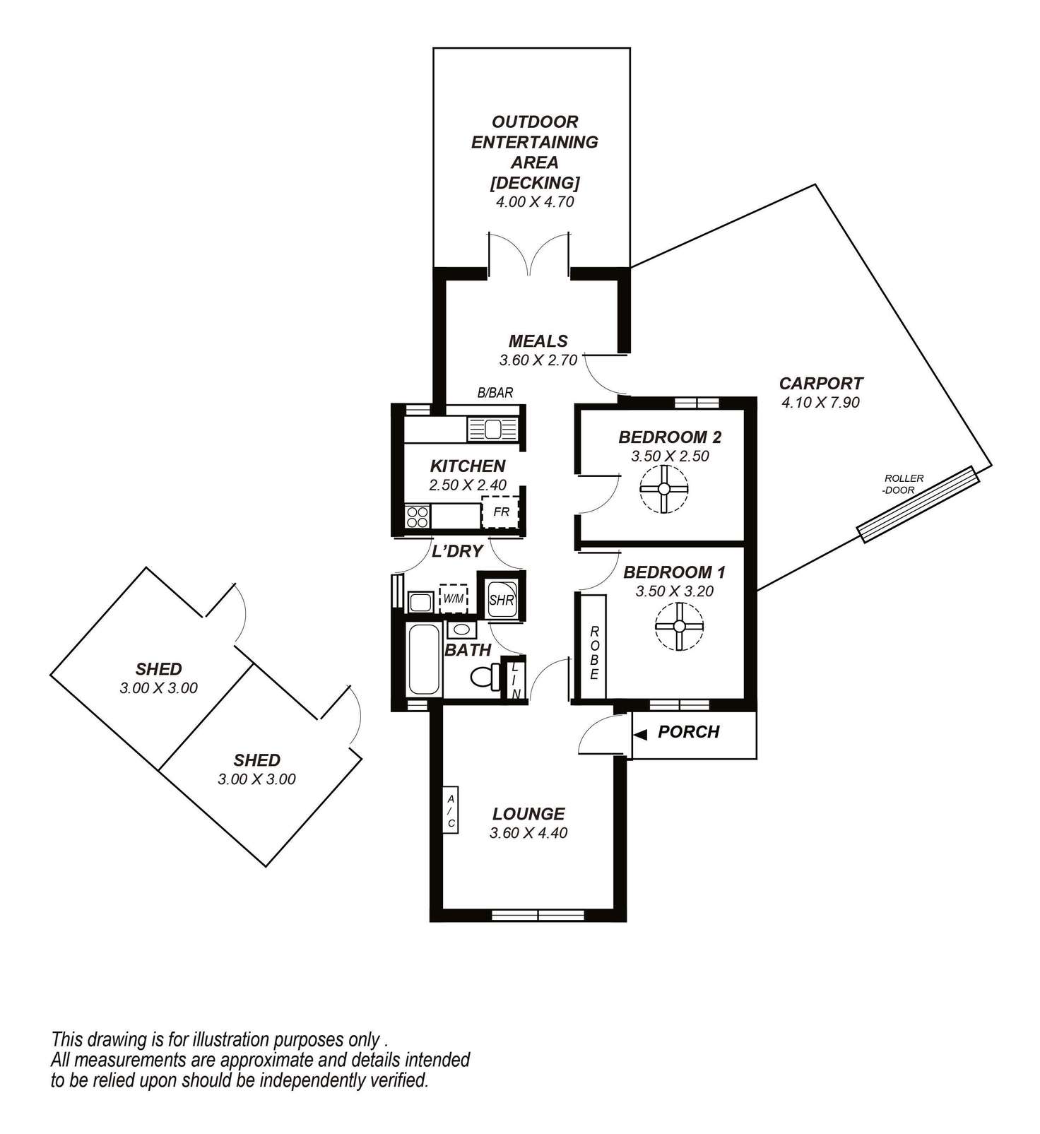 Floorplan of Homely house listing, 5 Otago Court, Noarlunga Downs SA 5168