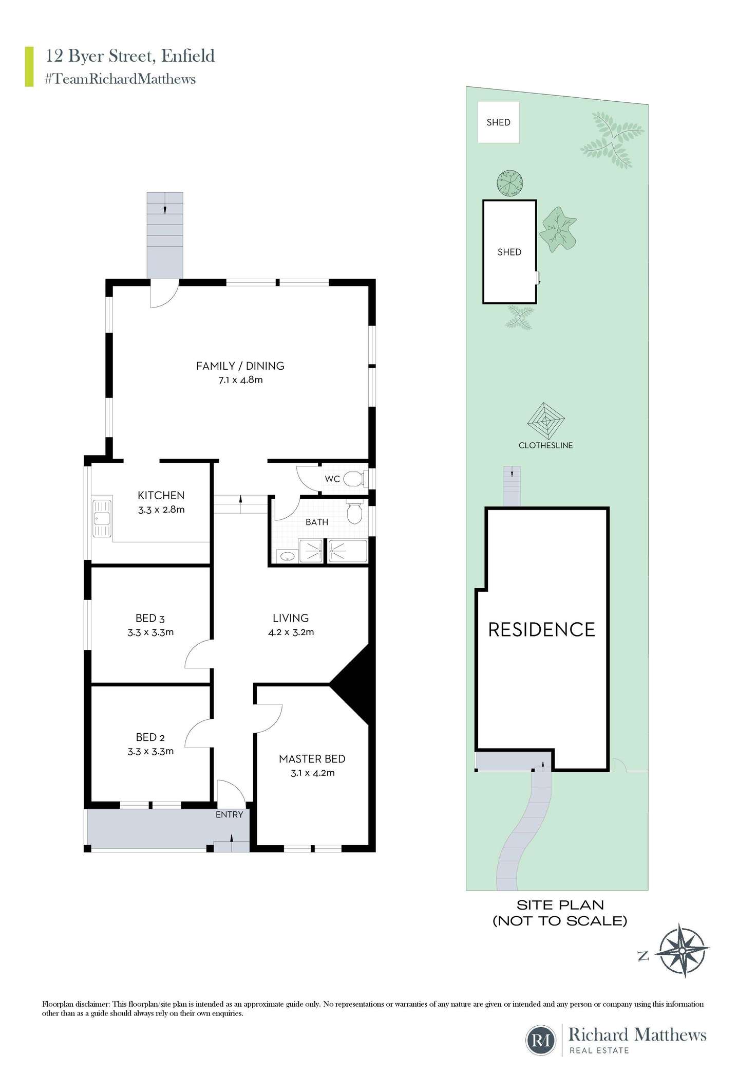 Floorplan of Homely house listing, 12 Byer Street, Enfield NSW 2136