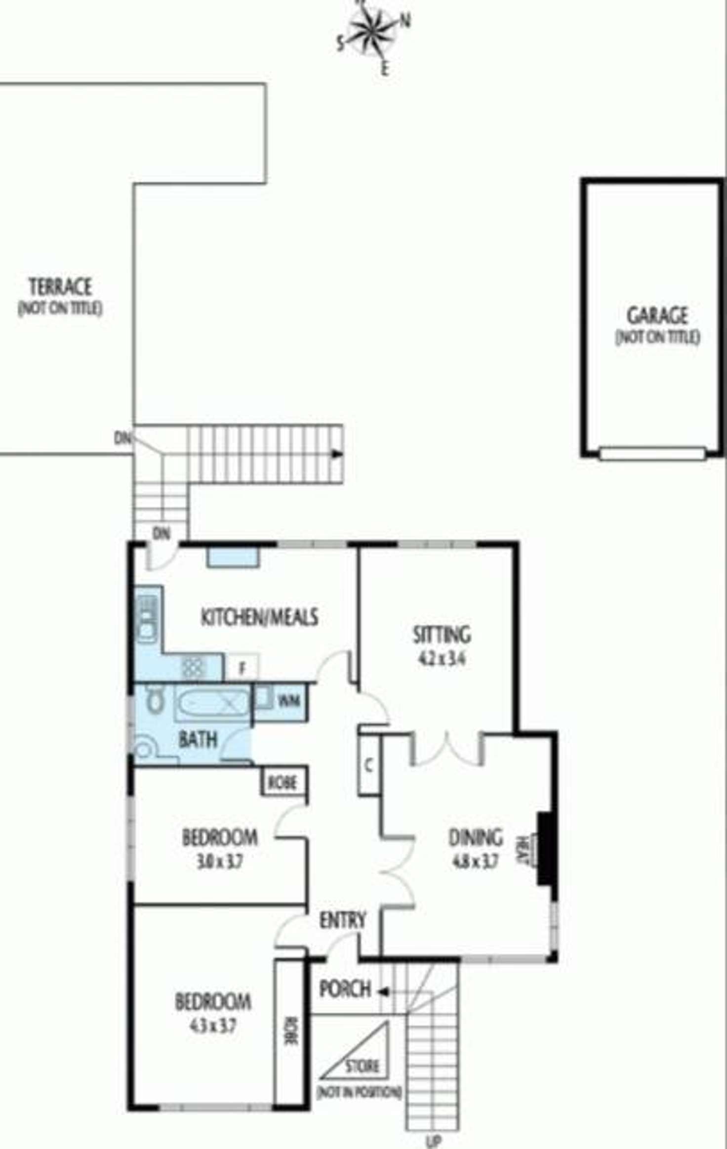 Floorplan of Homely apartment listing, 2/449 Glenferrie Road, Toorak VIC 3142