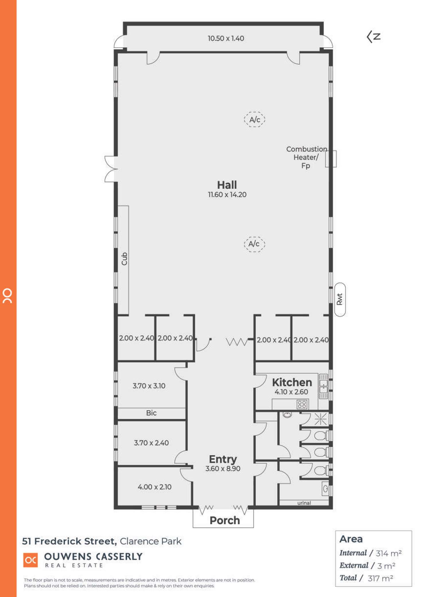 Floorplan of Homely house listing, 51 Frederick Street, Clarence Park SA 5034