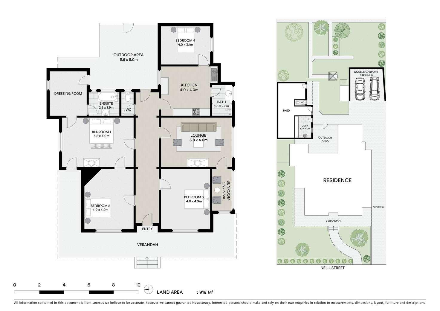 Floorplan of Homely house listing, 504 Neill Street, Soldiers Hill VIC 3350