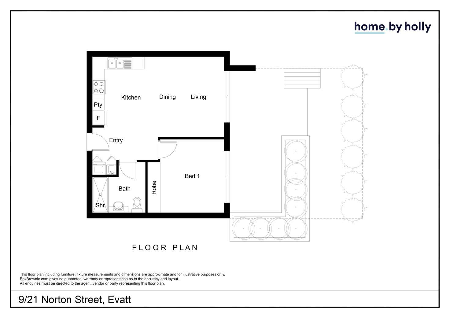 Floorplan of Homely apartment listing, 9/21 Norton Street, Evatt ACT 2617