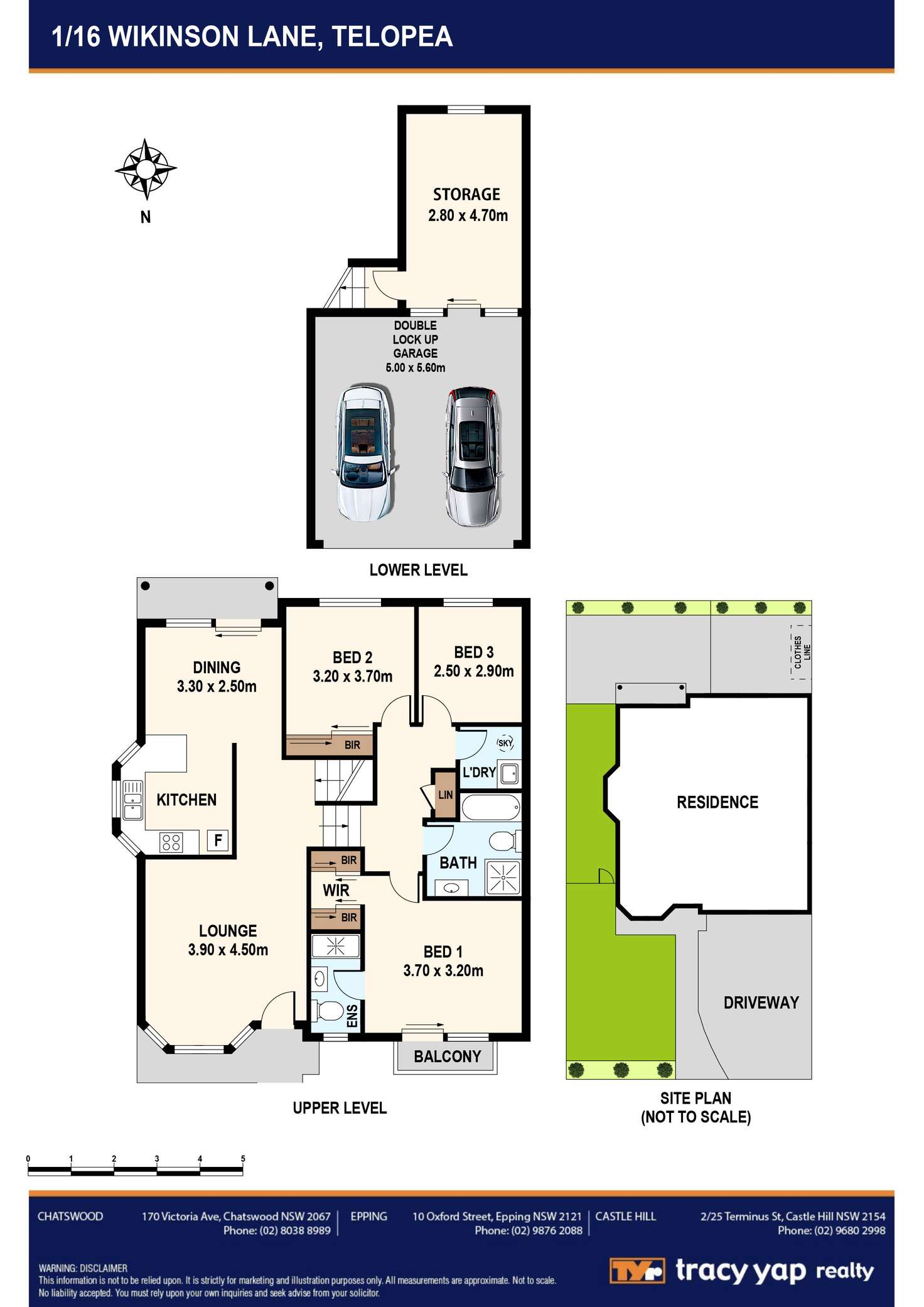 Floorplan of Homely villa listing, 1/16-20 Wilkinson Lane, Telopea NSW 2117