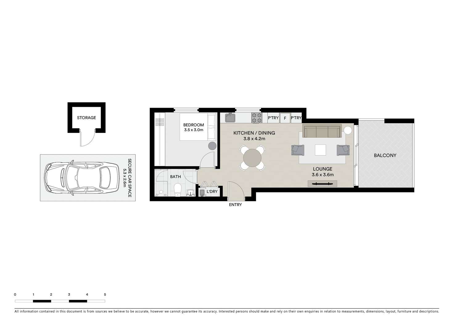 Floorplan of Homely unit listing, 702/8 Saunders Close, Macquarie Park NSW 2113