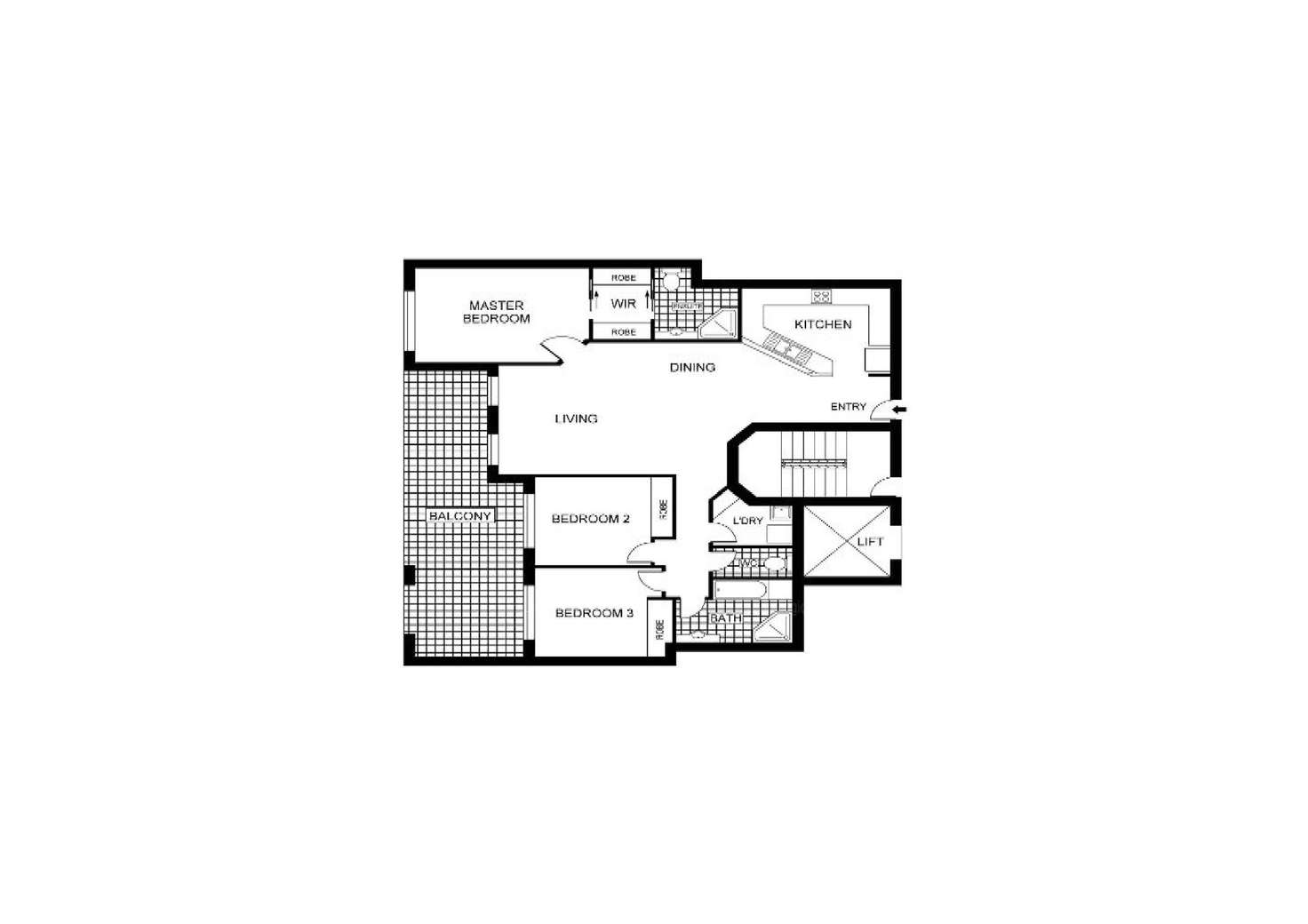 Floorplan of Homely apartment listing, 9/12 Waniassa Street, Queanbeyan NSW 2620