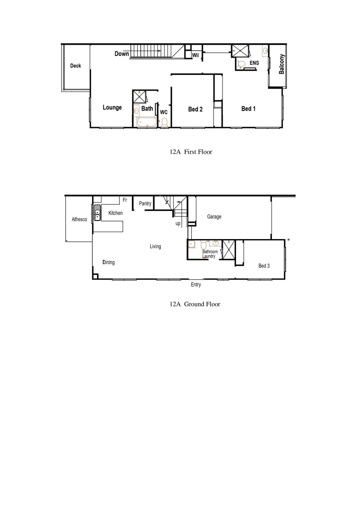 Floorplan of Homely house listing, 10 Elston Street, Red Hill QLD 4059