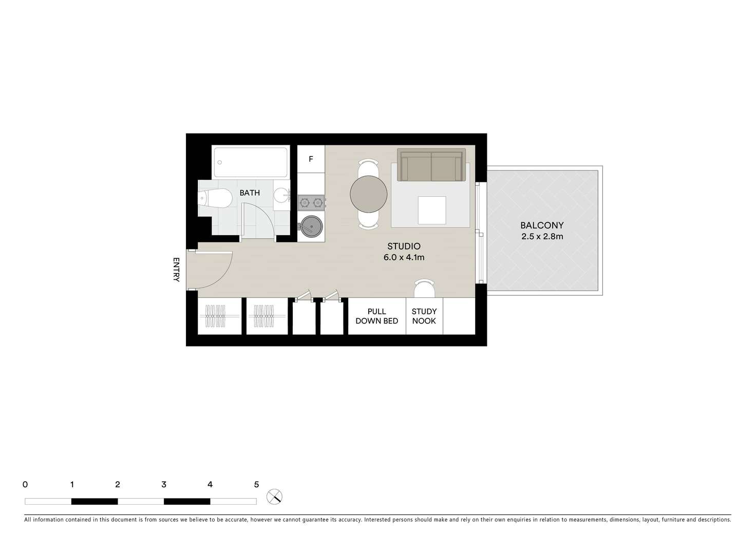 Floorplan of Homely apartment listing, 33/165 Victoria Road, Gladesville NSW 2111