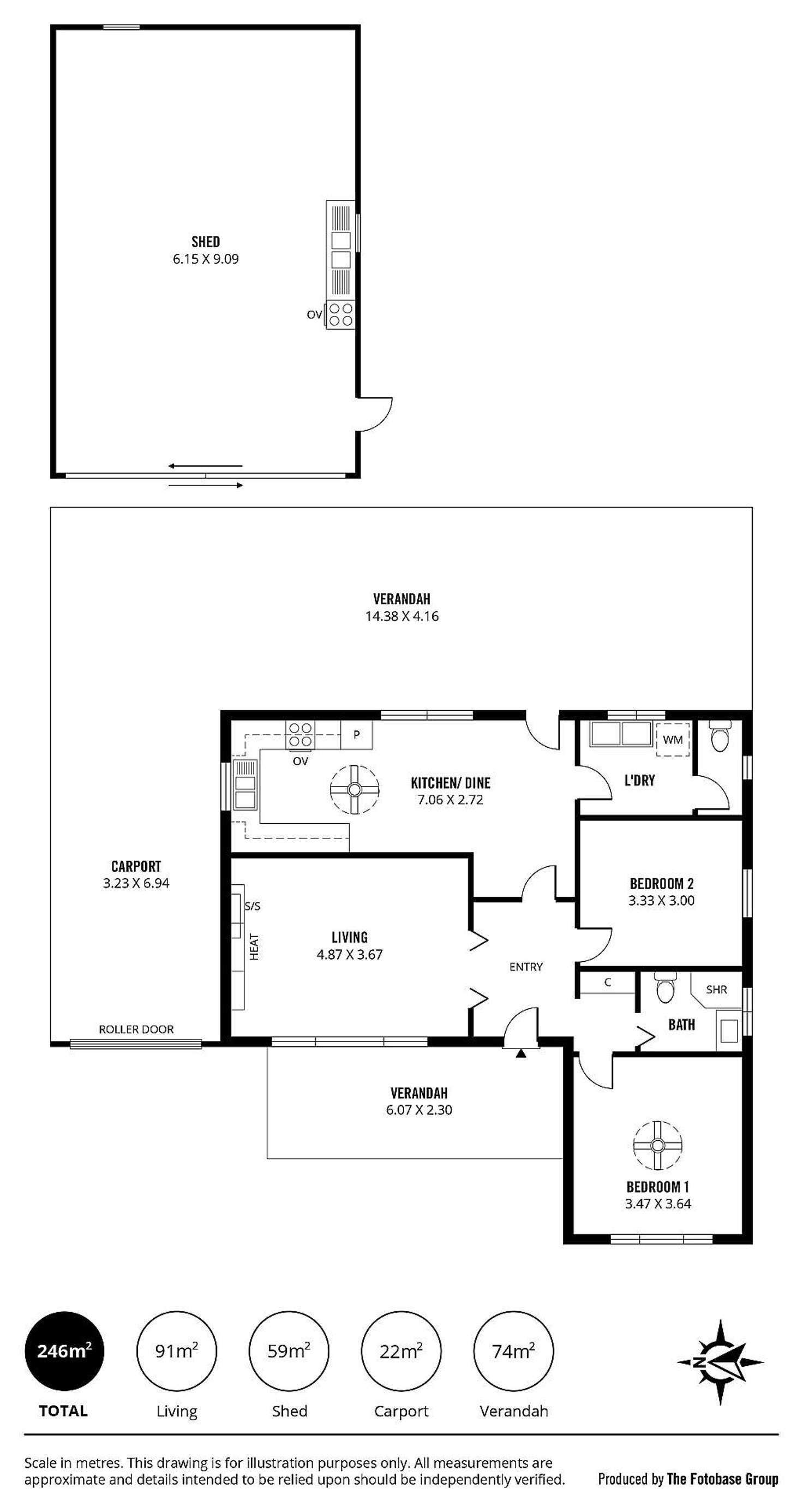 Floorplan of Homely house listing, 9 Ross Street, Plympton Park SA 5038