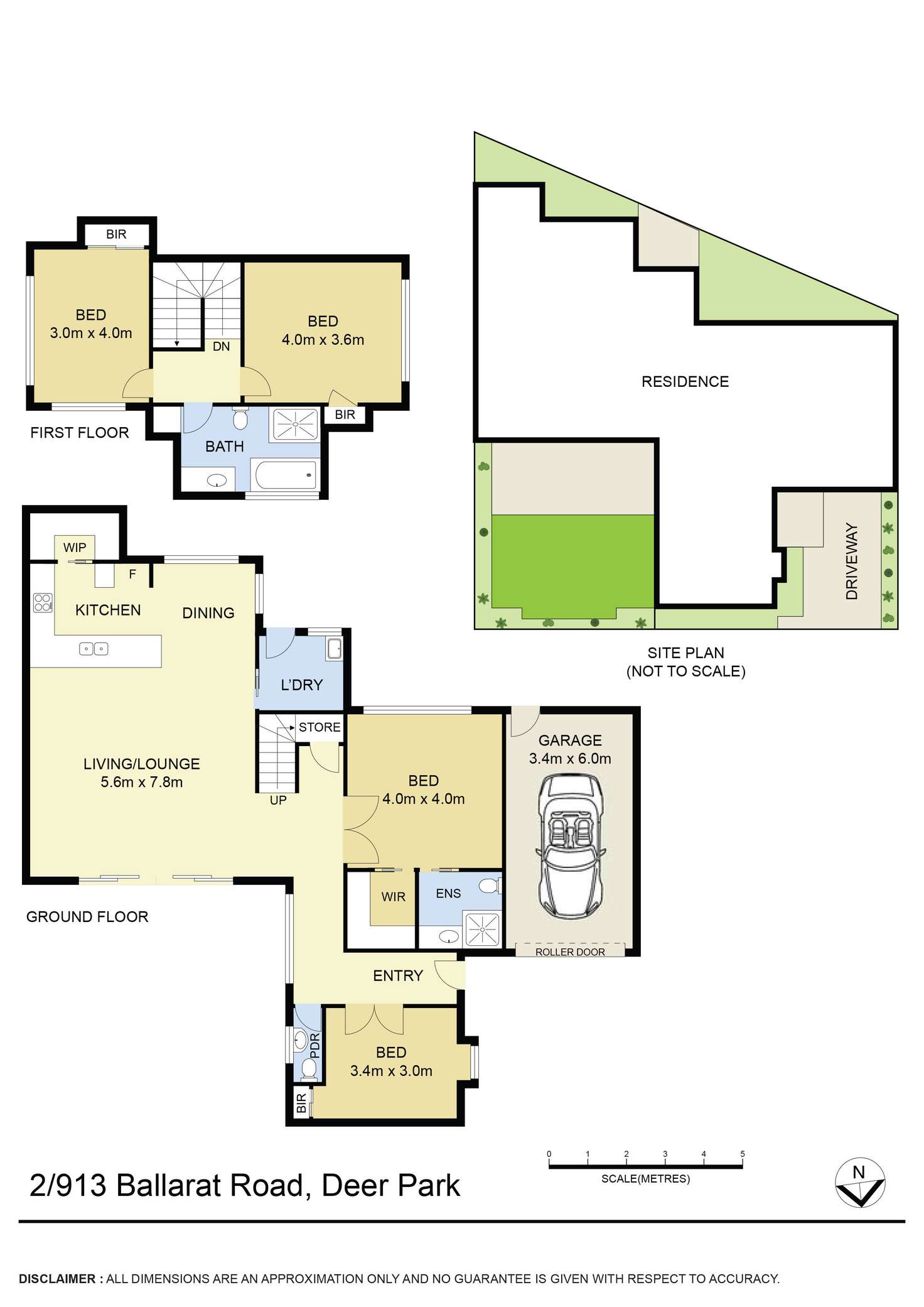 Floorplan of Homely unit listing, 2/913 Ballarat Road, Deer Park VIC 3023