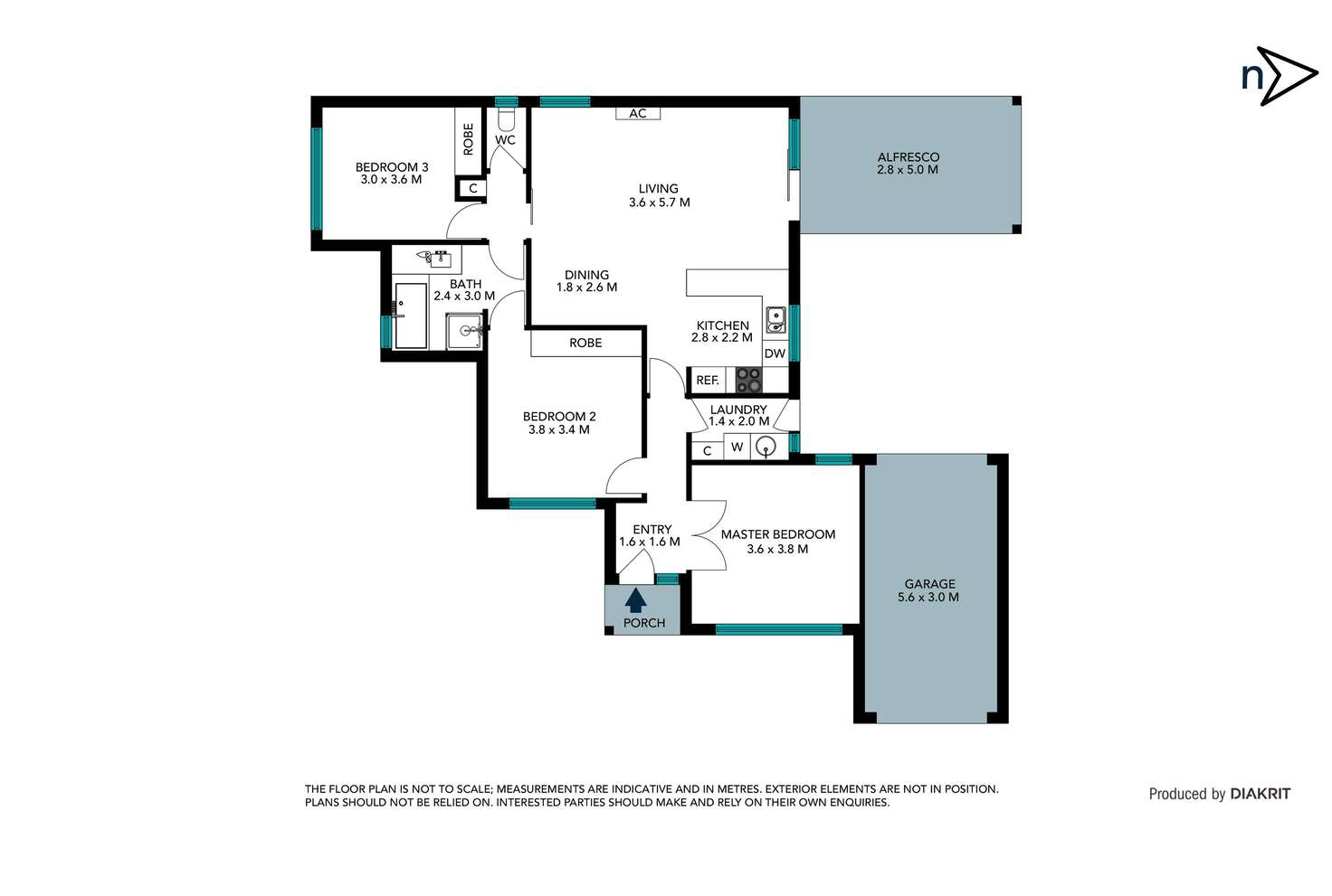 Floorplan of Homely house listing, 41 Calendula Circuit, Epping VIC 3076