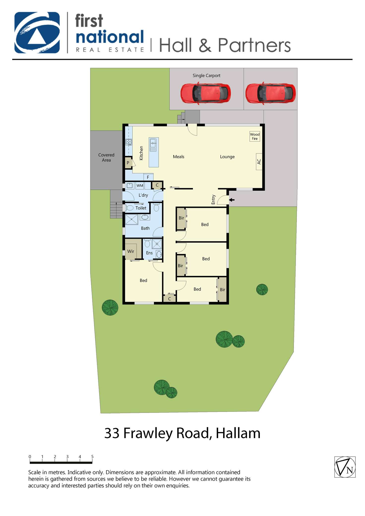 Floorplan of Homely house listing, 33 Frawley Road, Hallam VIC 3803