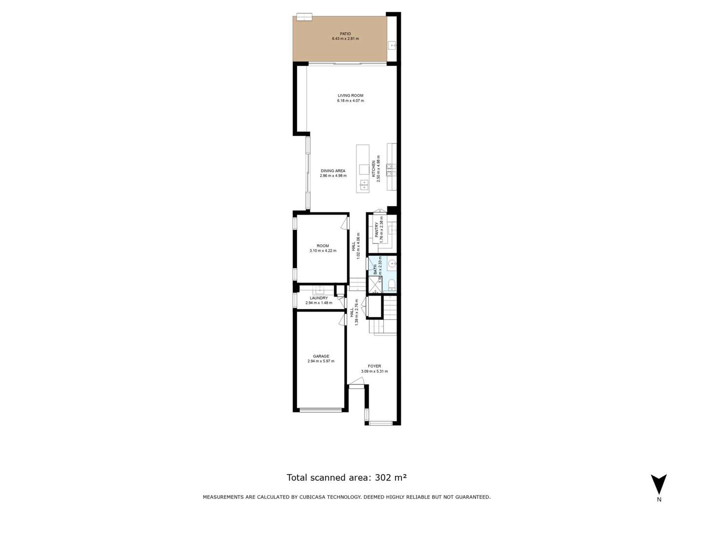 Floorplan of Homely semiDetached listing, 2 Ian Street, North Ryde NSW 2113