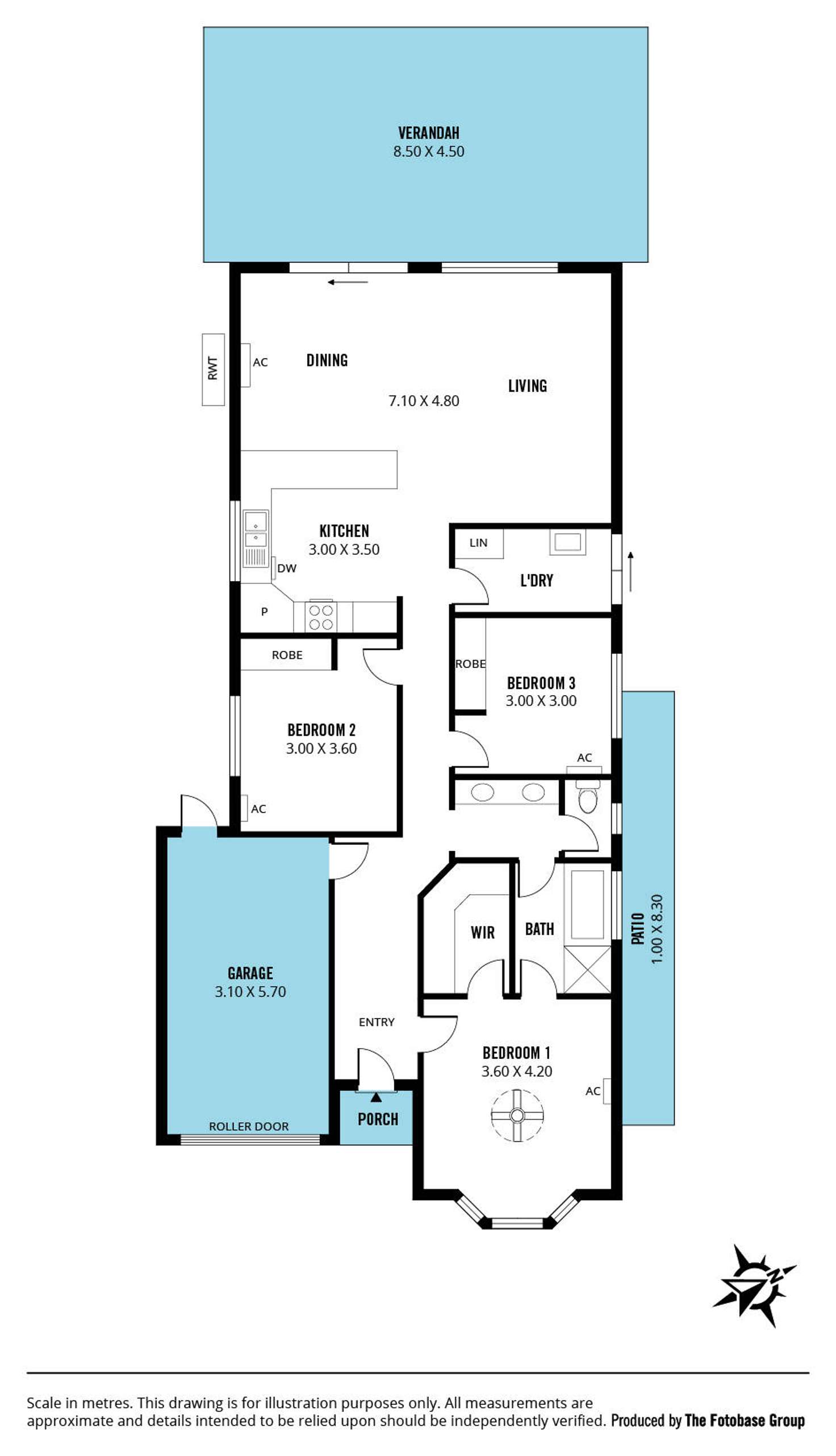 Floorplan of Homely house listing, 4 Bradbury Court, Hallett Cove SA 5158